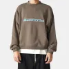 Box Muddy Brown Oversized Crewneck sold by EME STUDIOS