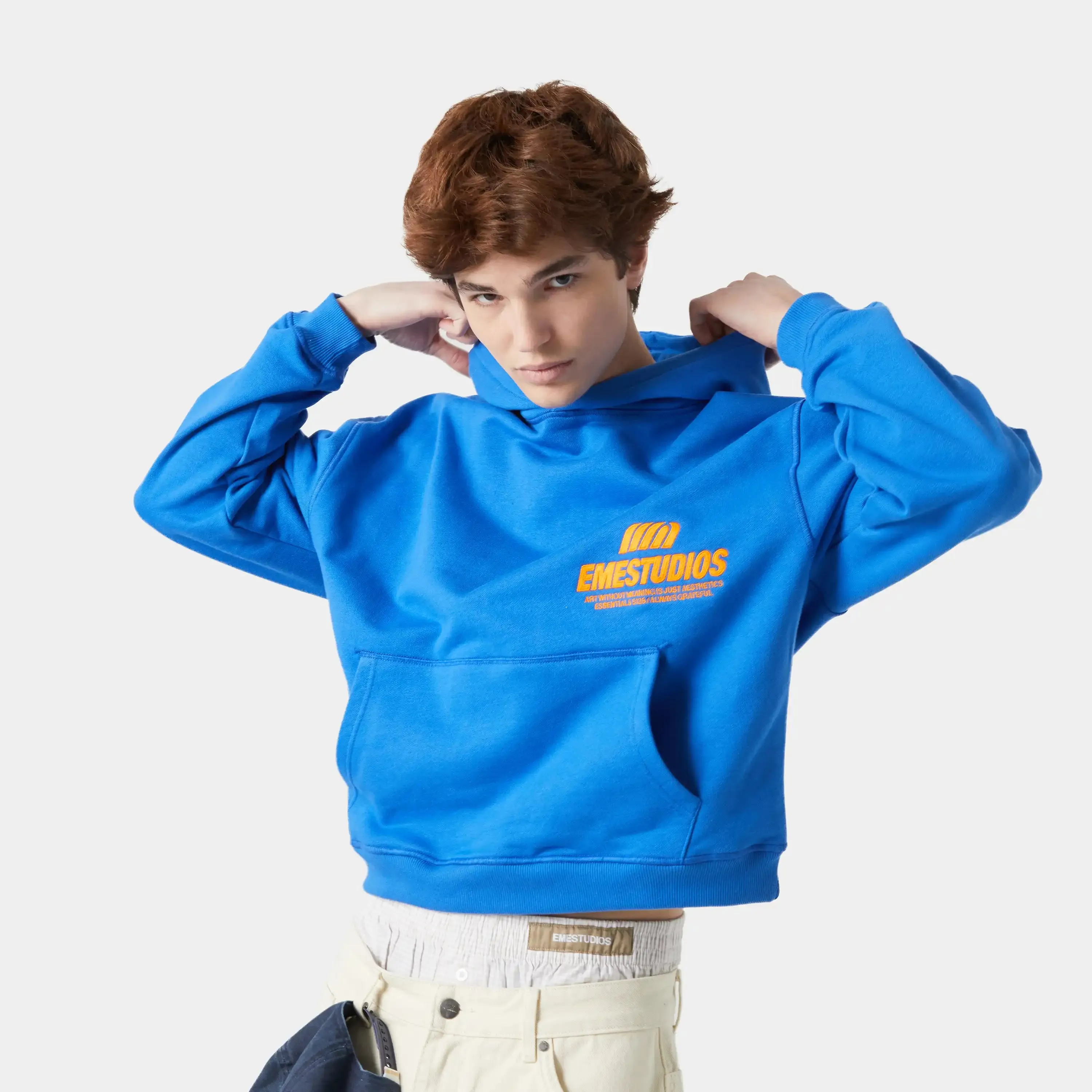 Meaning Klein Hoodie sold by EME STUDIOS product image thumbnail 4