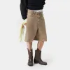 Andy Wooden Denim Jorts sold by EME STUDIOS