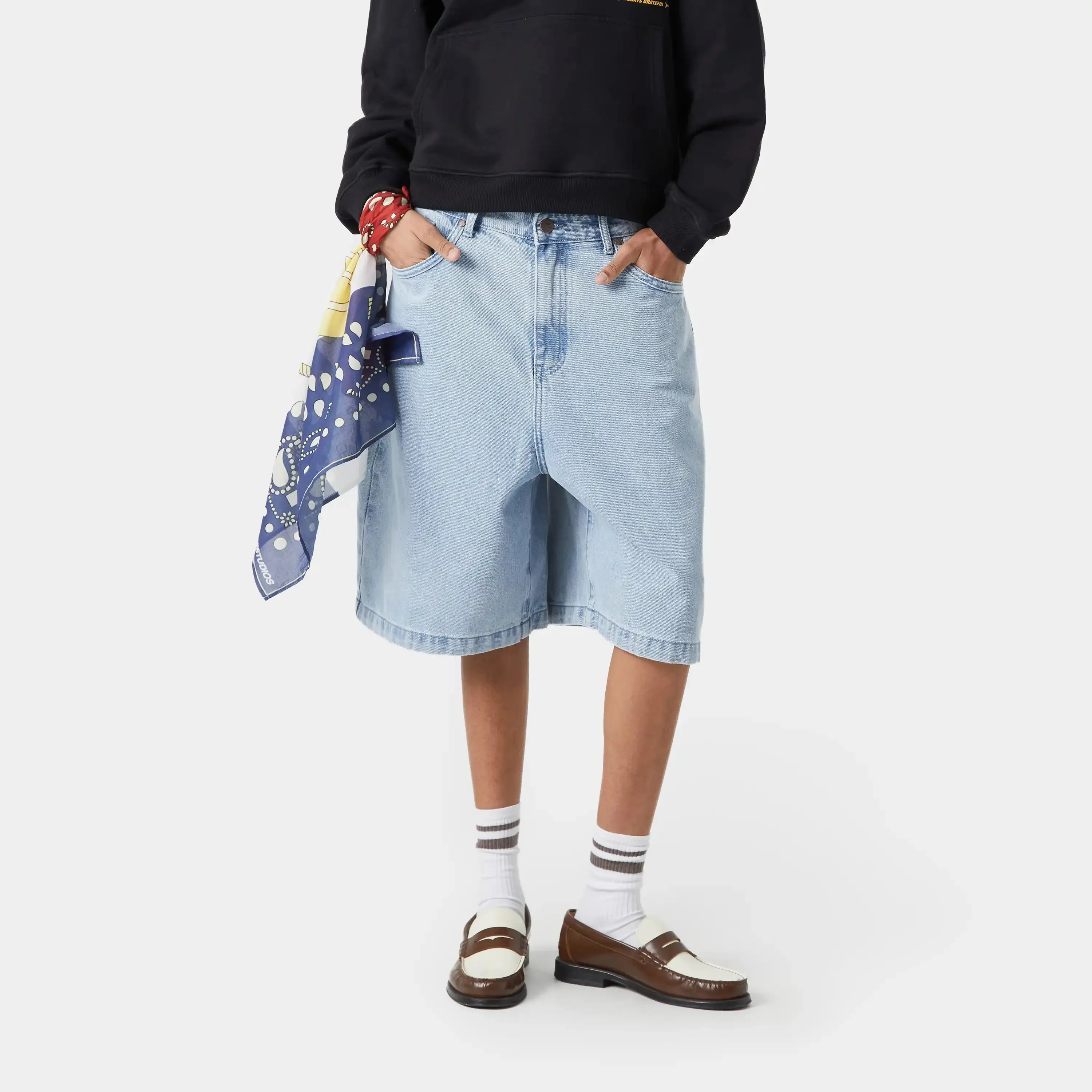 Andy Ice Denim Jorts sold by EME STUDIOS product image thumbnail 2