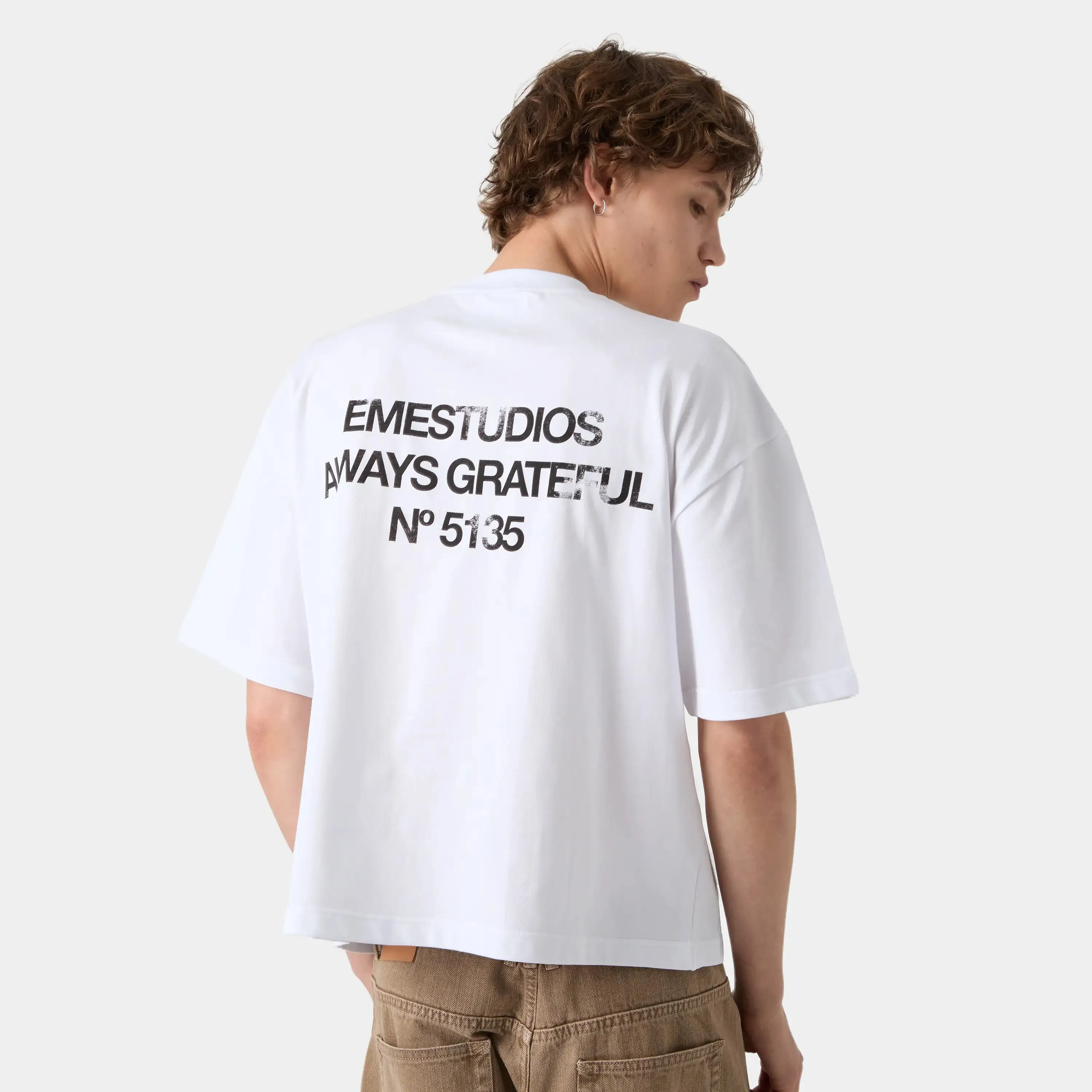 Collective White Tee sold by EME STUDIOS product image thumbnail 3