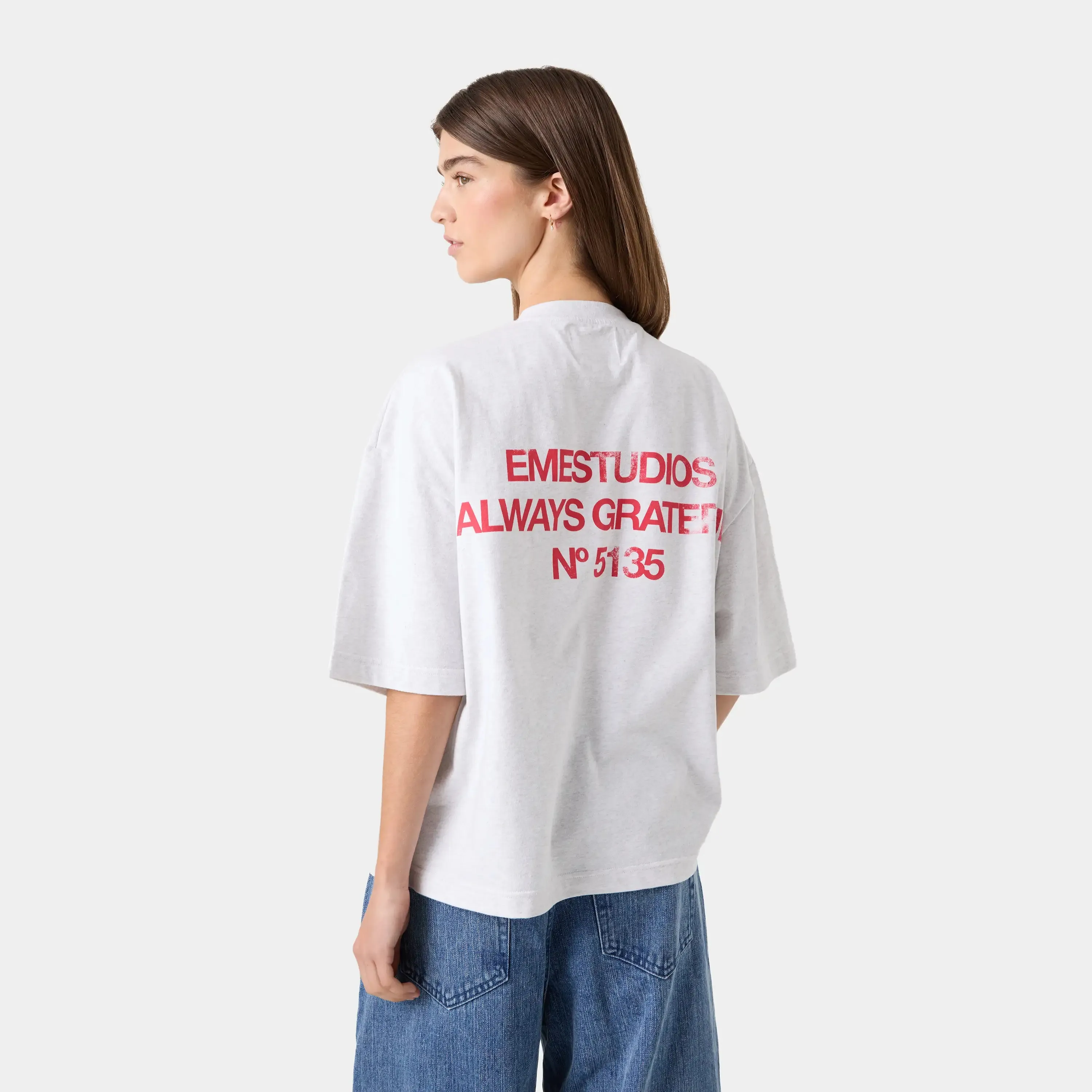 Collective Heather Grey Tee sold by EME STUDIOS product image thumbnail 2