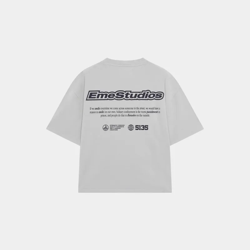 Grin Mist Oversized Tee sold by EME STUDIOS