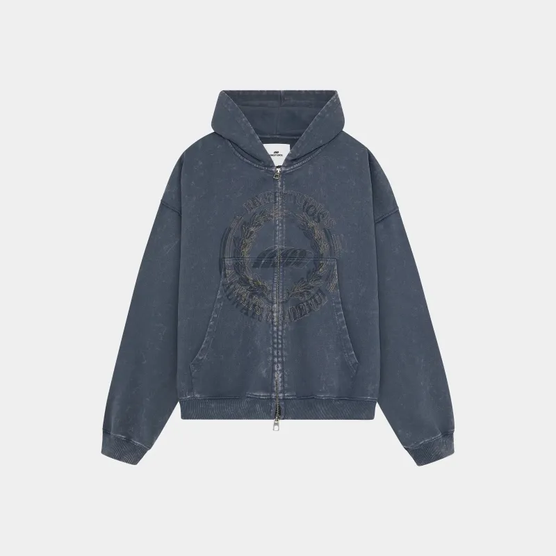 Min Ombre Blue Full Zip sold by EME STUDIOS