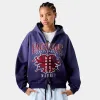 Dusk Blue Ribbon Full Zip sold by EME STUDIOS