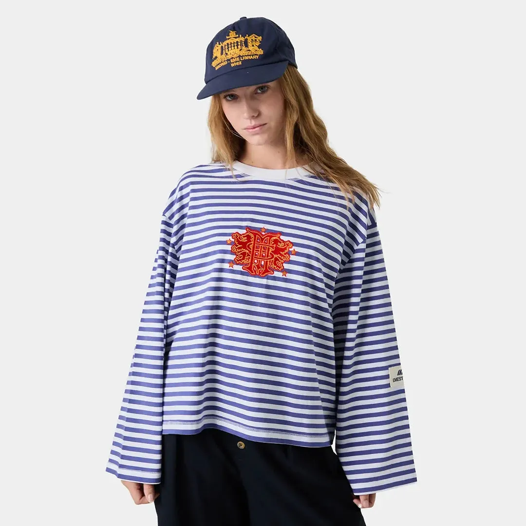 Horizon Striped Deep Cobalt LS sold by EME STUDIOS product image thumbnail 3