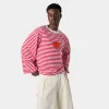 Horizon Striped Cherry LS sold by EME STUDIOS