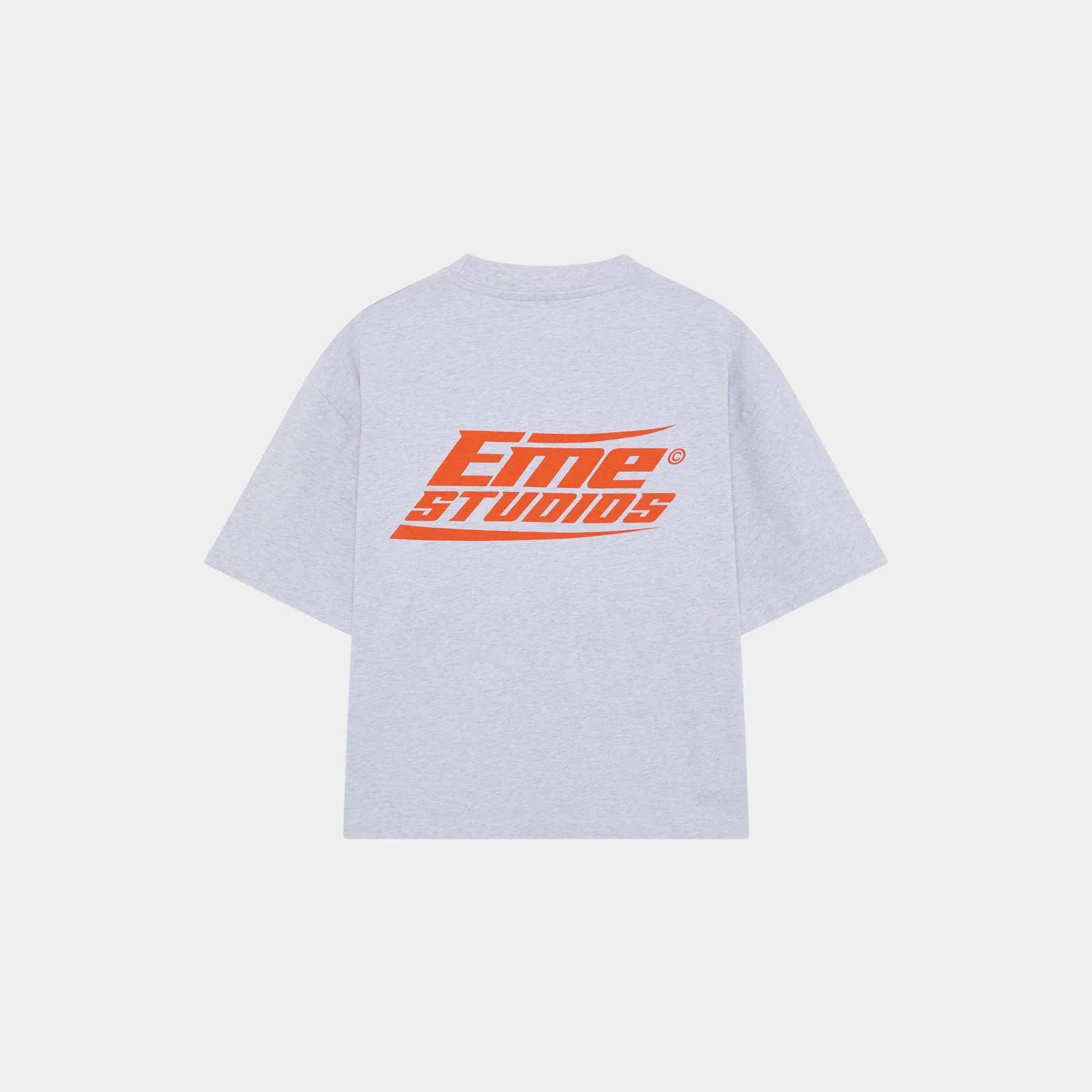 Speeding Up Grey Oversized Tee sold by EME STUDIOS