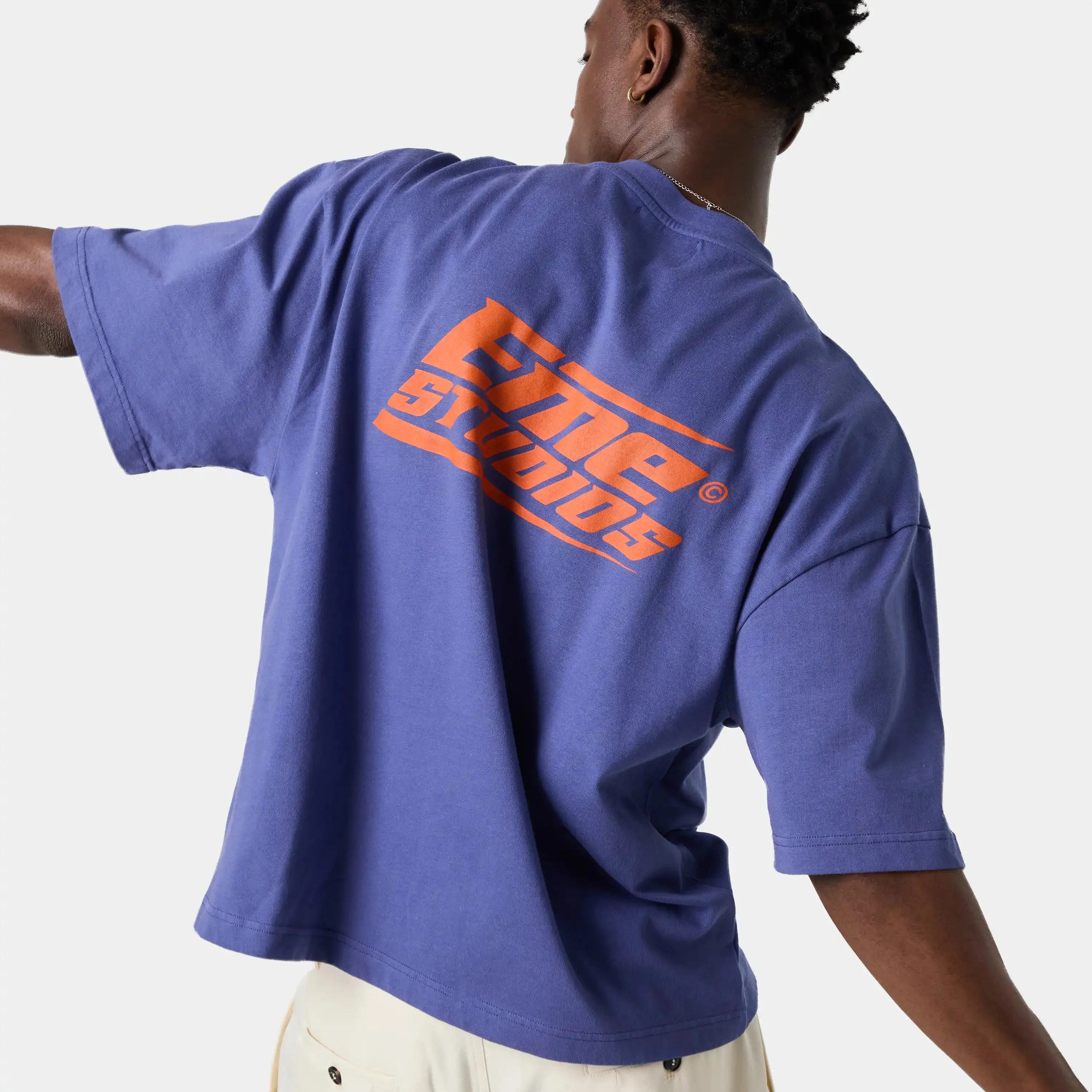 Speeding Up Sea Oversized Tee sold by EME STUDIOS product image thumbnail 5