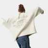 Department Off Sand Jacquard Oversized Knit sold by EME STUDIOS