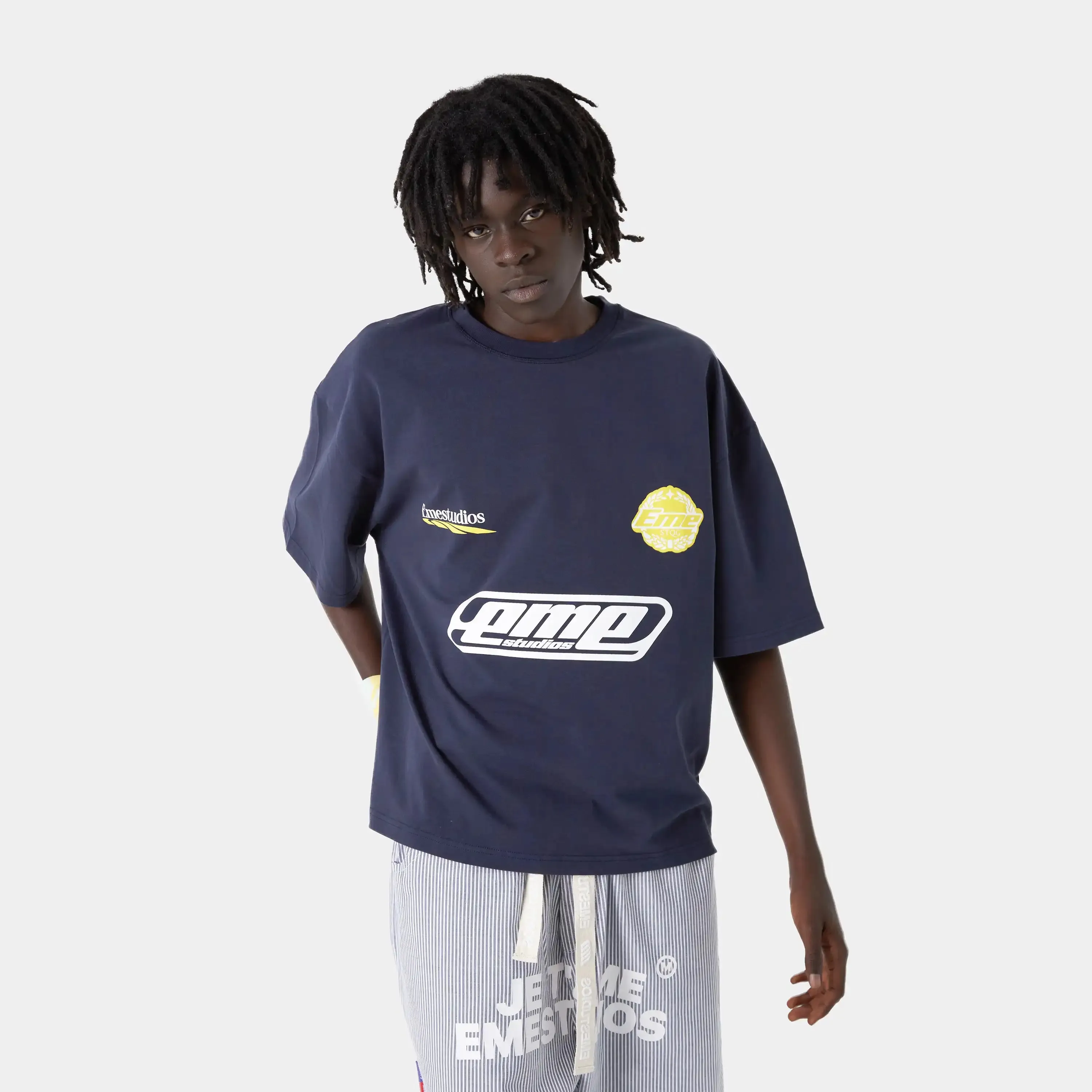 Team Navy Oversized Tee sold by EME STUDIOS product image thumbnail 2