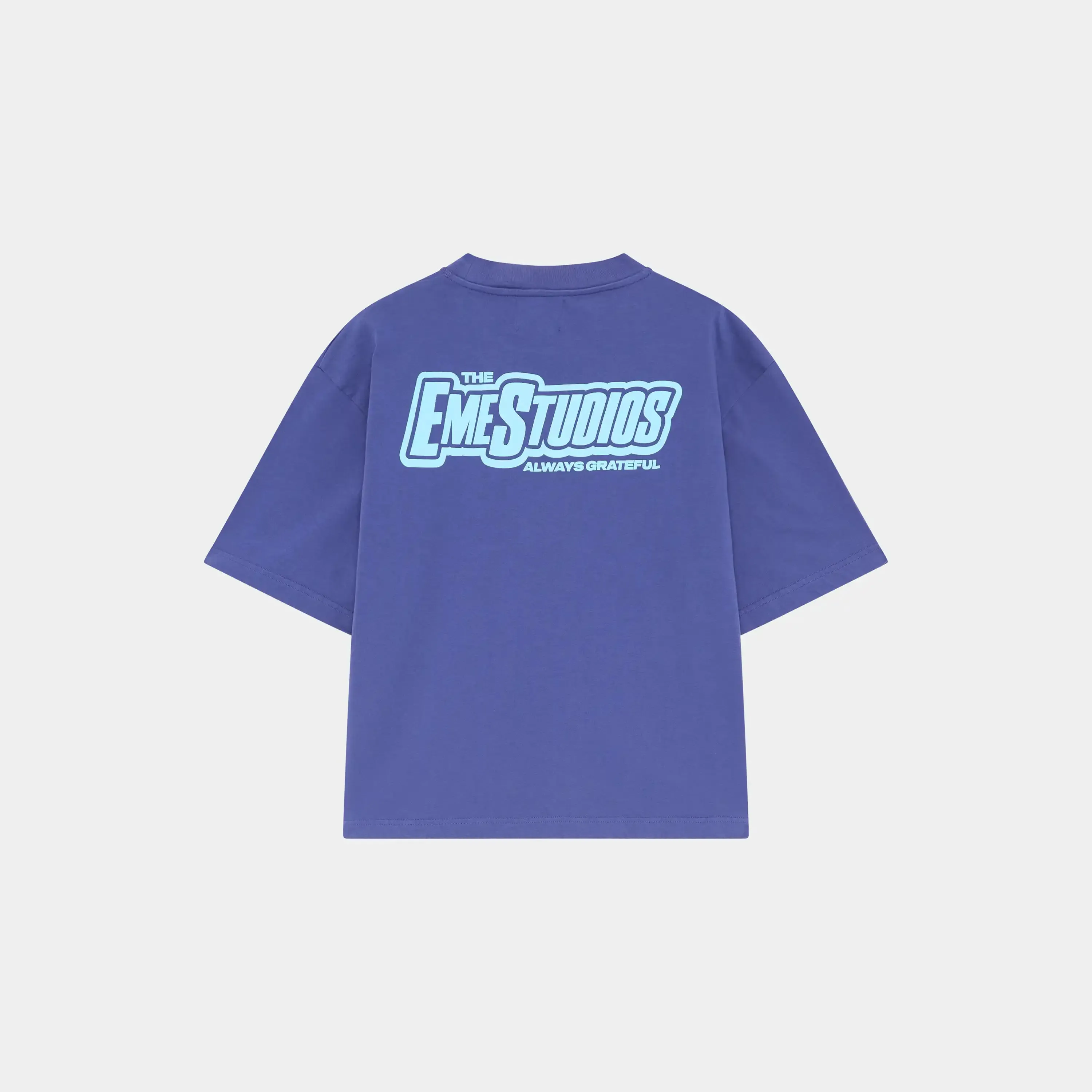 Shining Orient Blue Oversized Tee sold by EME STUDIOS