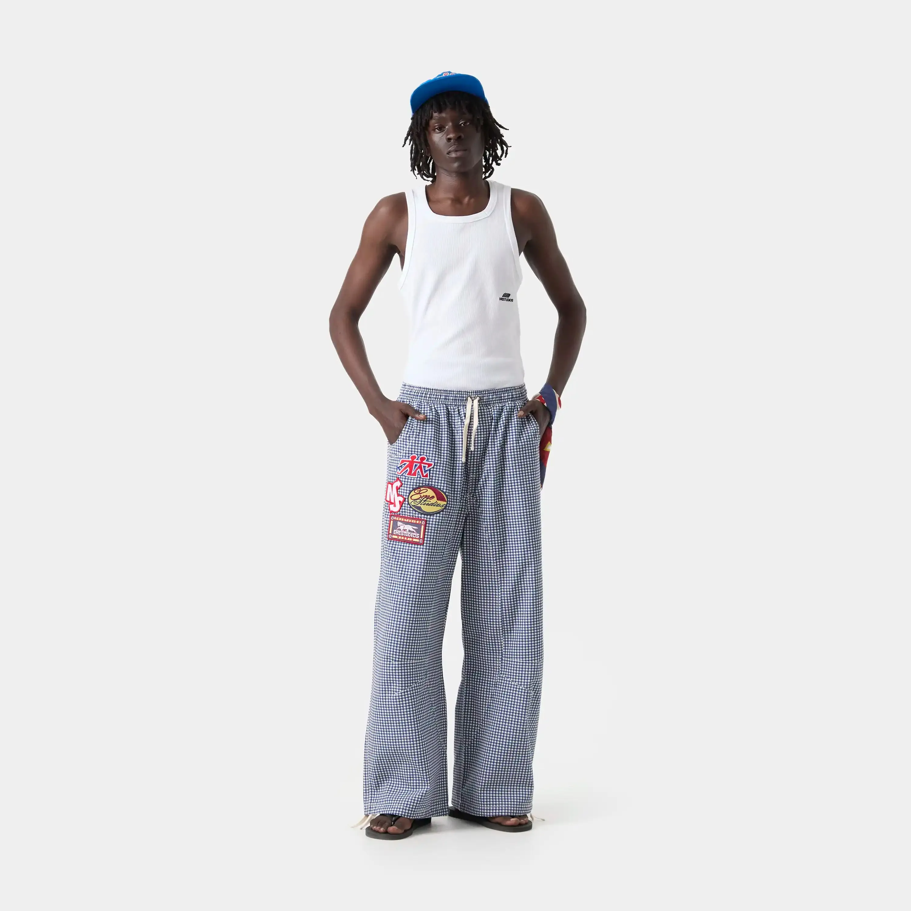 Patches Cargo Indigo Vichy sold by EME STUDIOS product image thumbnail 5