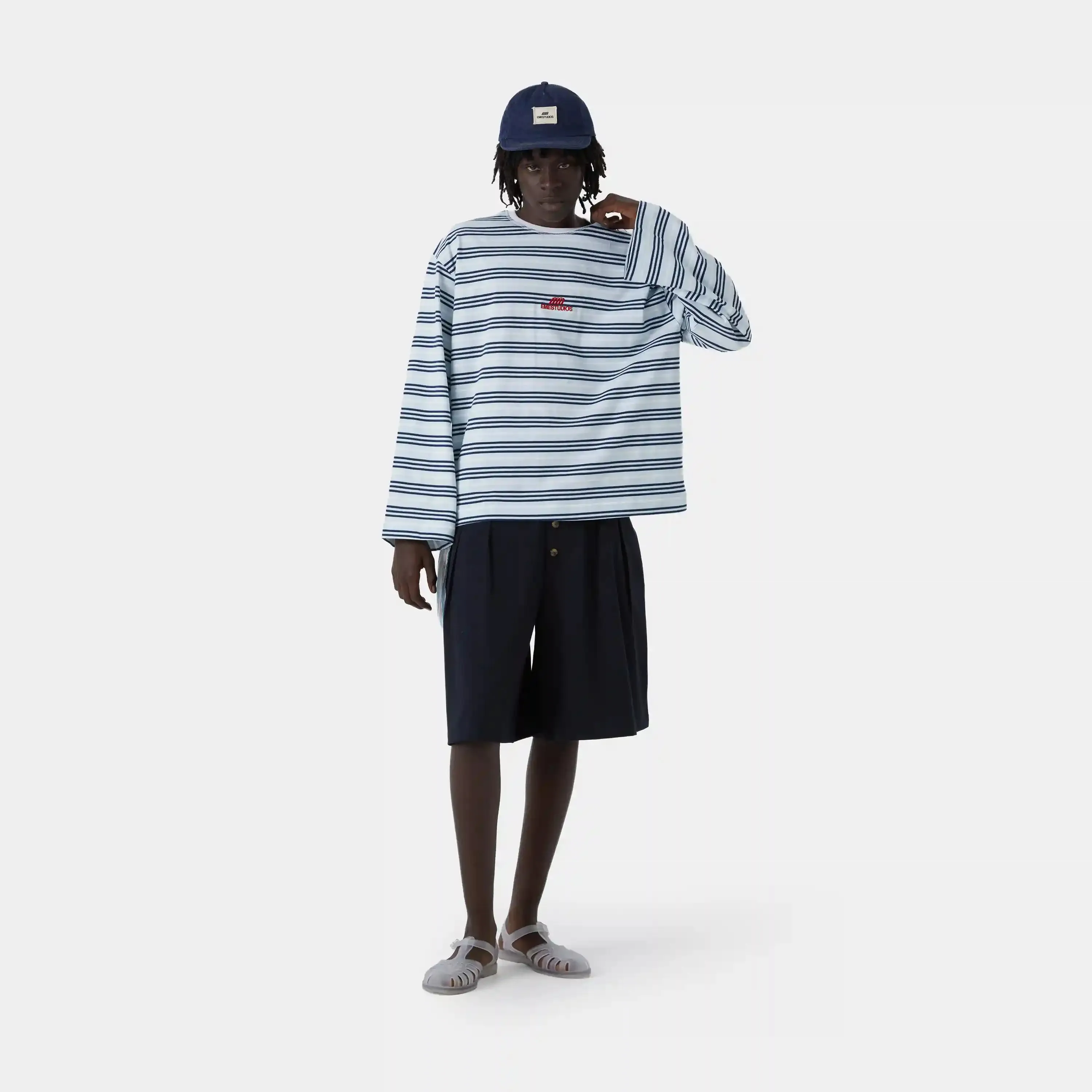 Somo Blue Striped LS sold by EME STUDIOS product image thumbnail 5