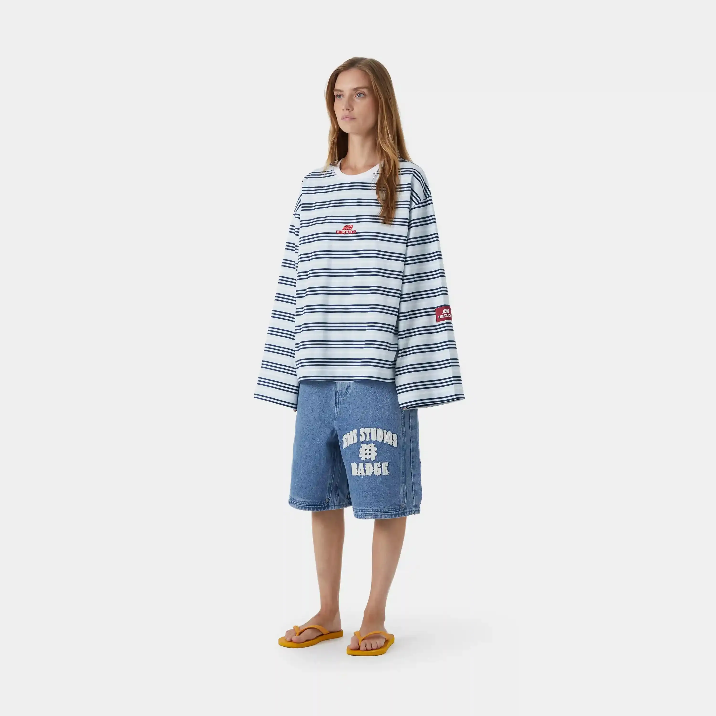Somo Blue Striped LS sold by EME STUDIOS product image thumbnail 4