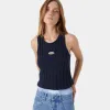 Rib Navy Tank Top sold by EME STUDIOS
