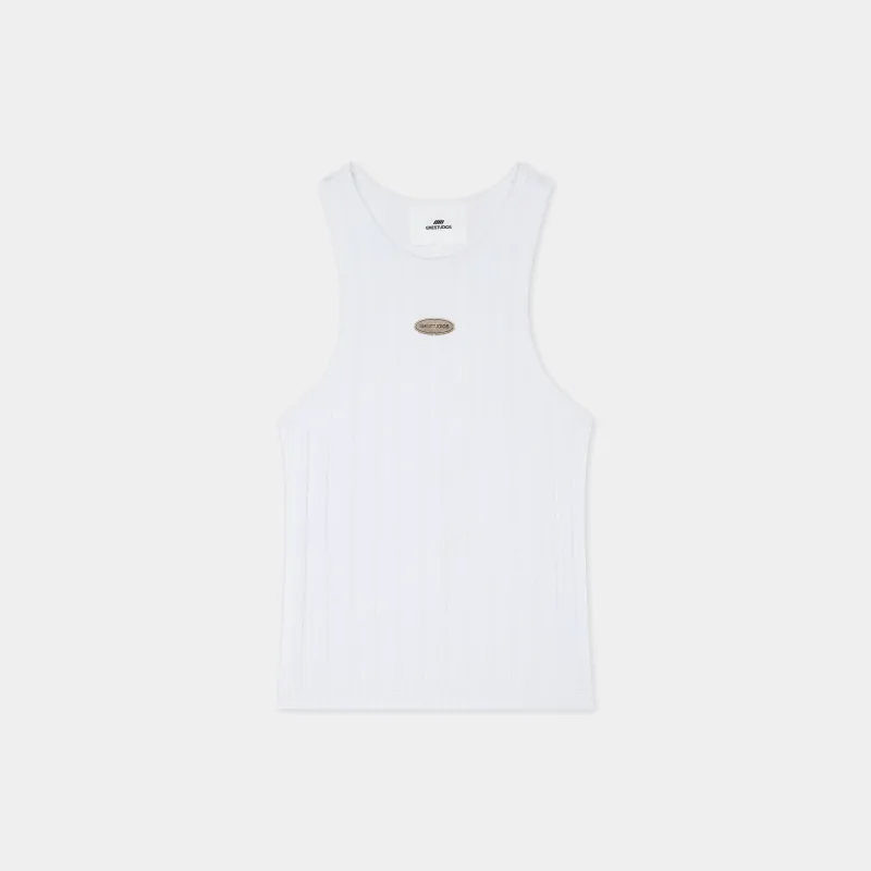 Rib Pearl Tank Top sold by EME STUDIOS