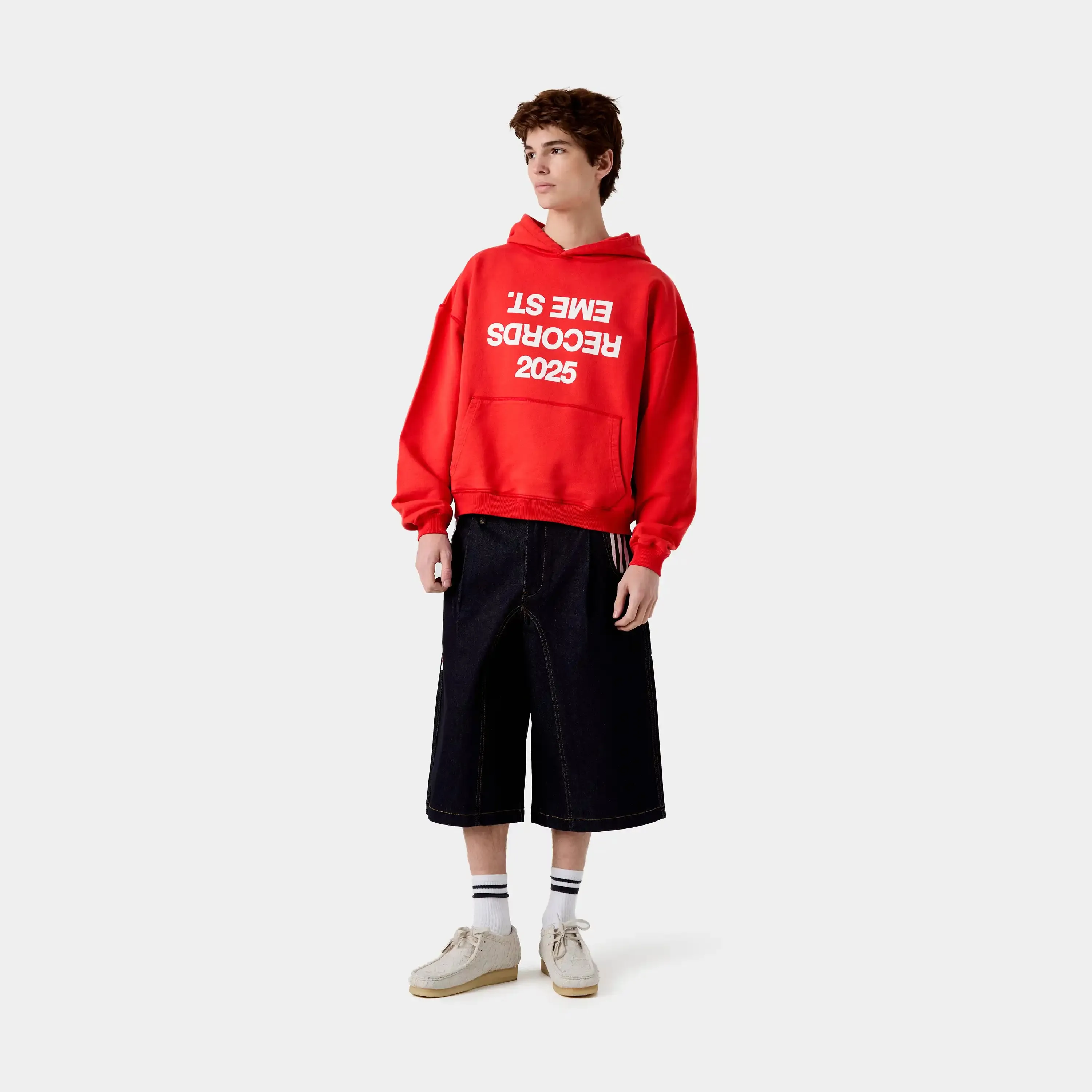 Tibiacore Raw Denim Jorts sold by EME STUDIOS product image thumbnail 5