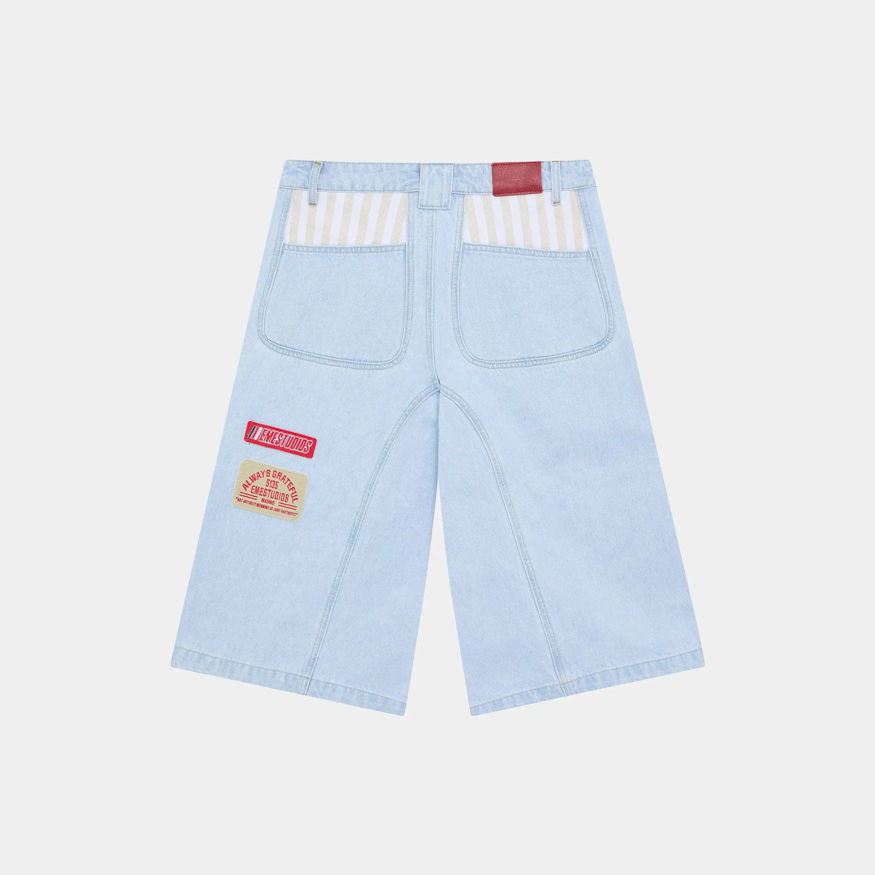 Tibiacore Blue Denim Jorts sold by EME STUDIOS
