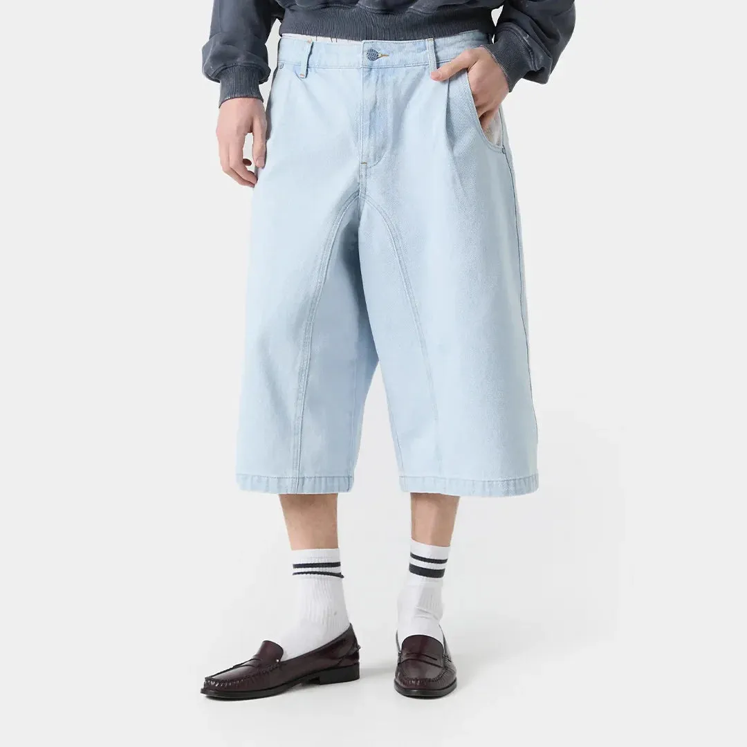 Tibiacore Blue Denim Jorts sold by EME STUDIOS product image thumbnail 3