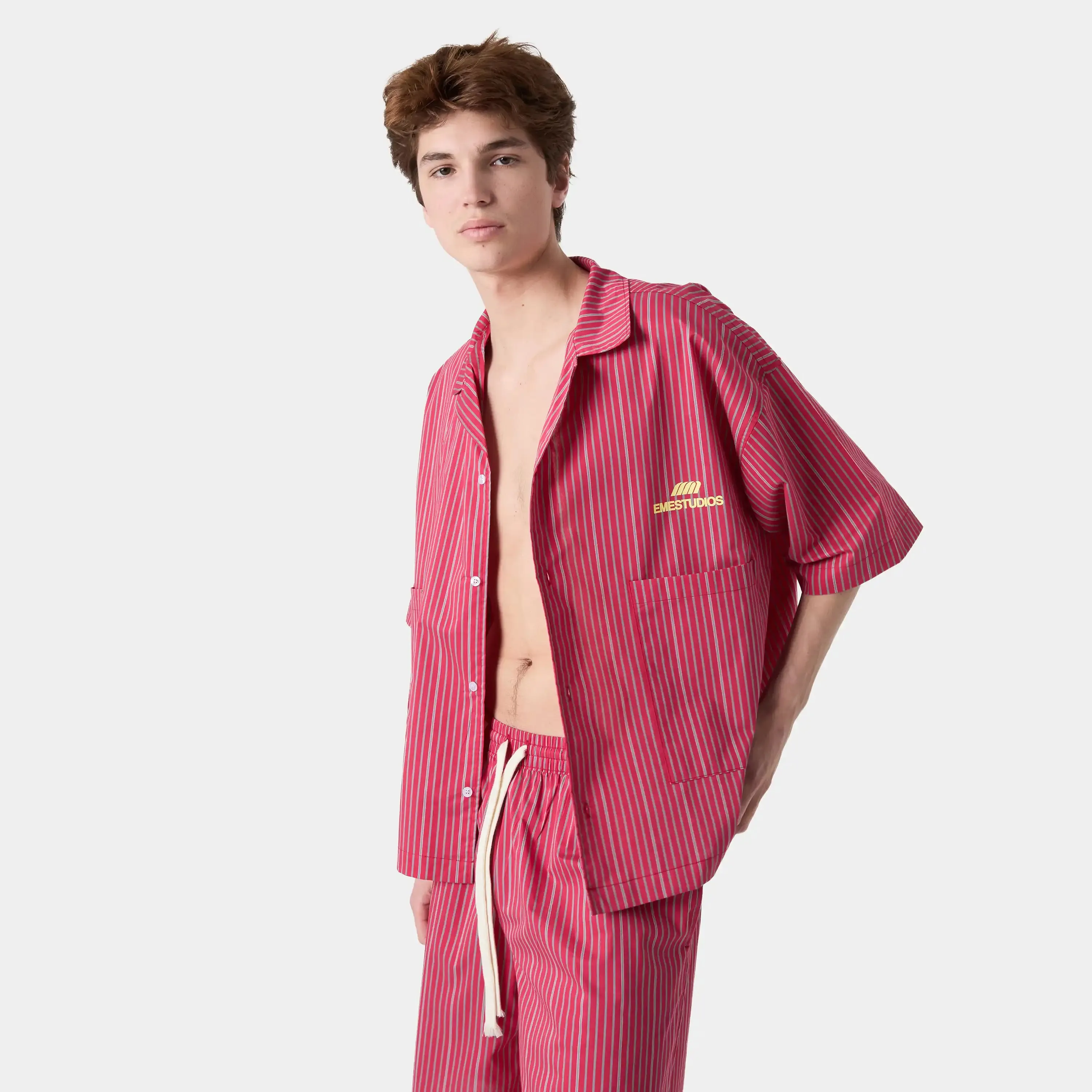 Pyjama Boxy Top Red sold by EME STUDIOS product image thumbnail 3