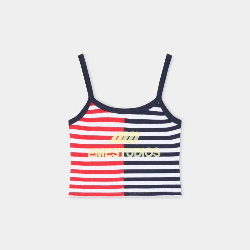 Nips Navy Tank Top sold by EME STUDIOS
