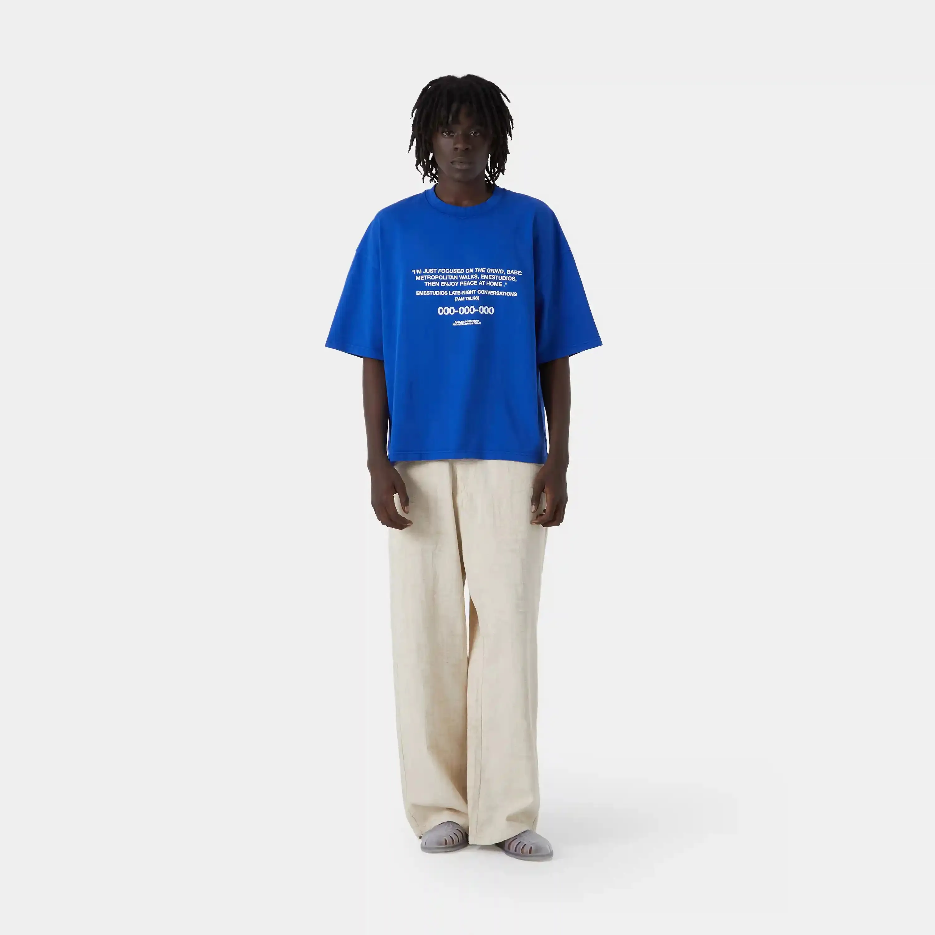 7am Surf Oversized Tee sold by EME STUDIOS product image thumbnail 5