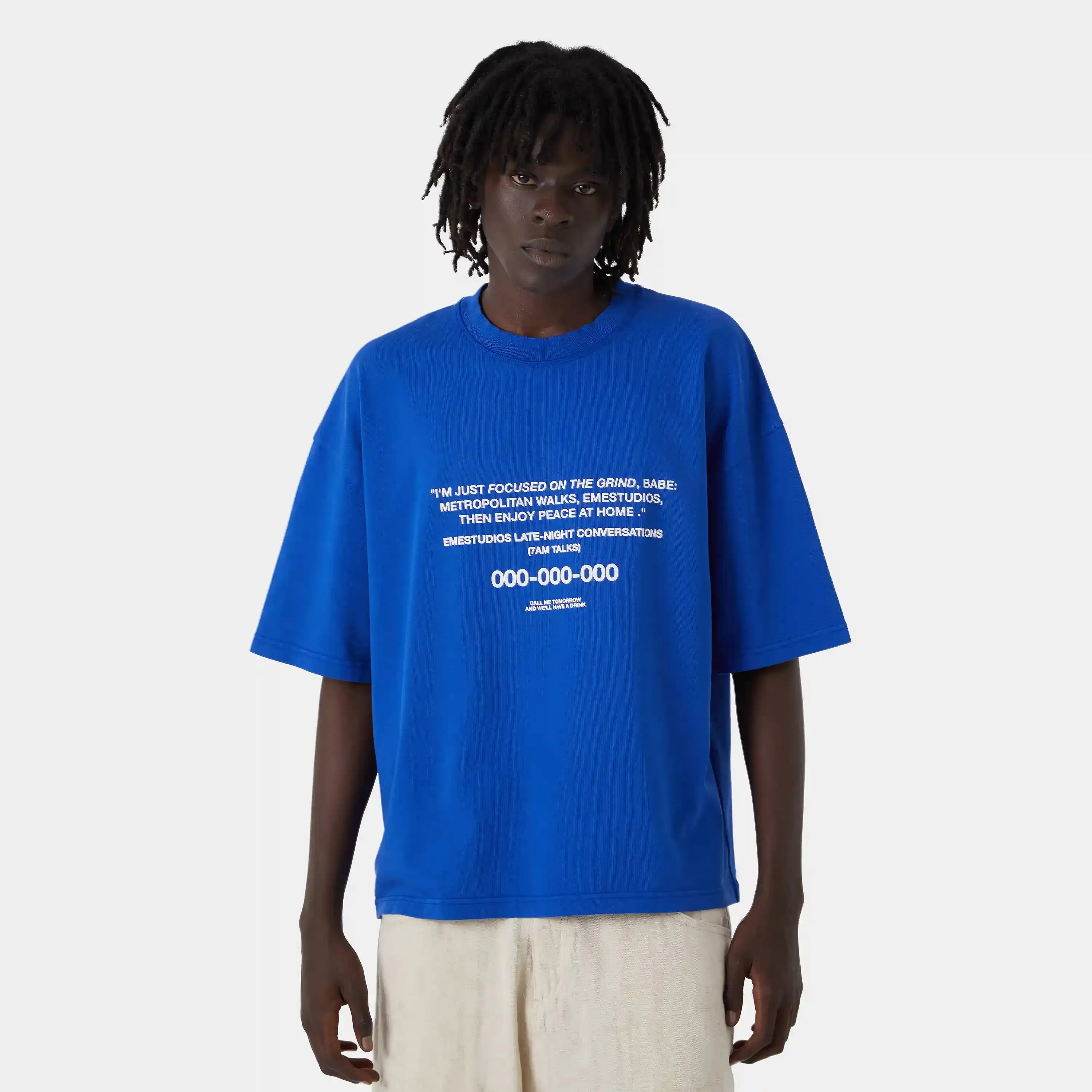 7am Surf Oversized Tee sold by EME STUDIOS product image thumbnail 3