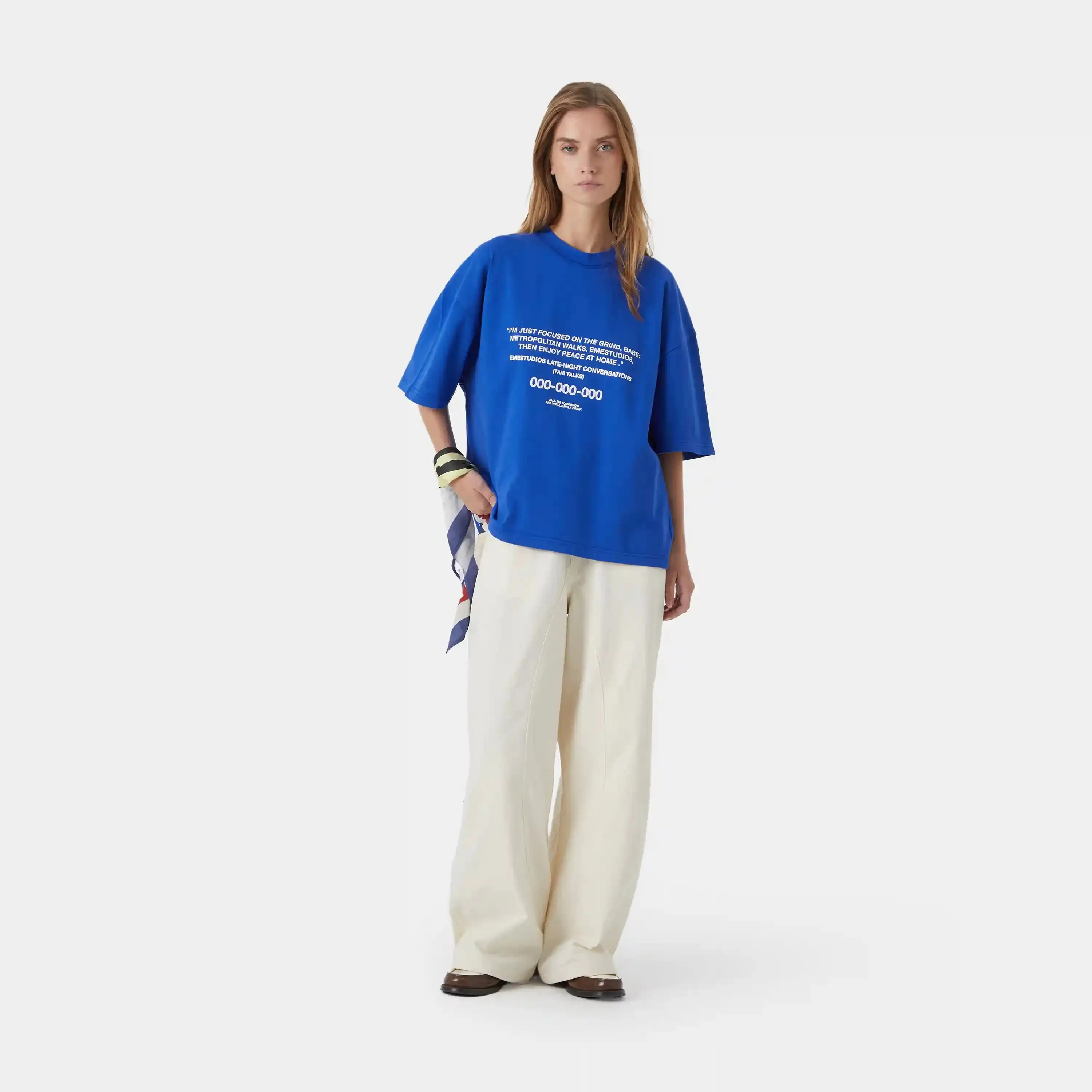 7am Surf Oversized Tee sold by EME STUDIOS product image thumbnail 4