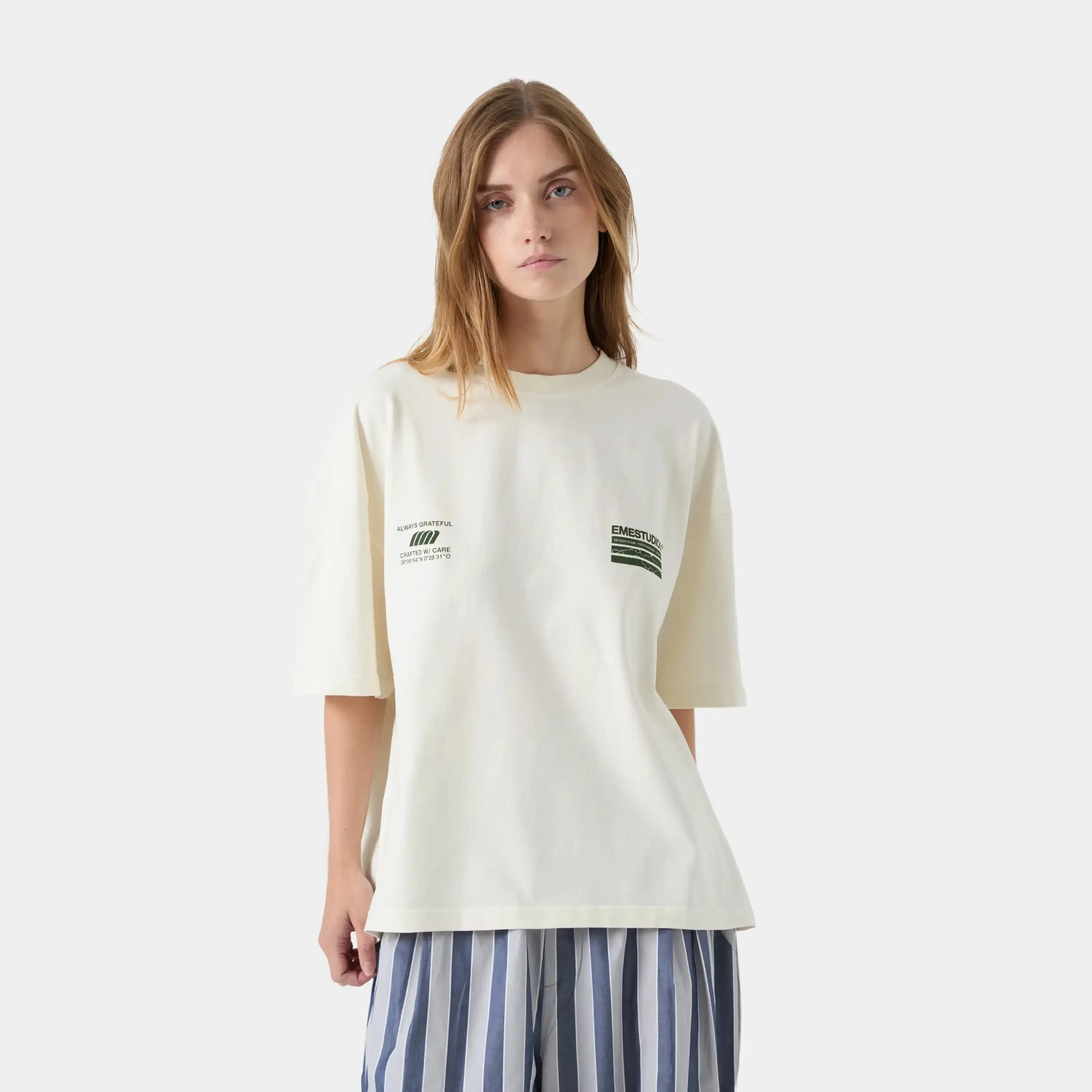 Radar Off Sand Tee sold by EME STUDIOS product image thumbnail 2