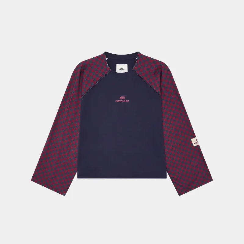 Bishop Navy Long Sleeve sold by EME STUDIOS