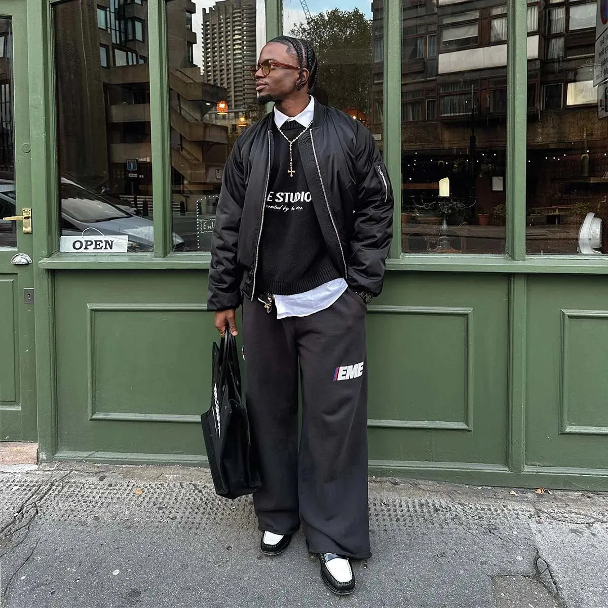 Master Shadow Knit Sweater sold by EME STUDIOS product image thumbnail 2