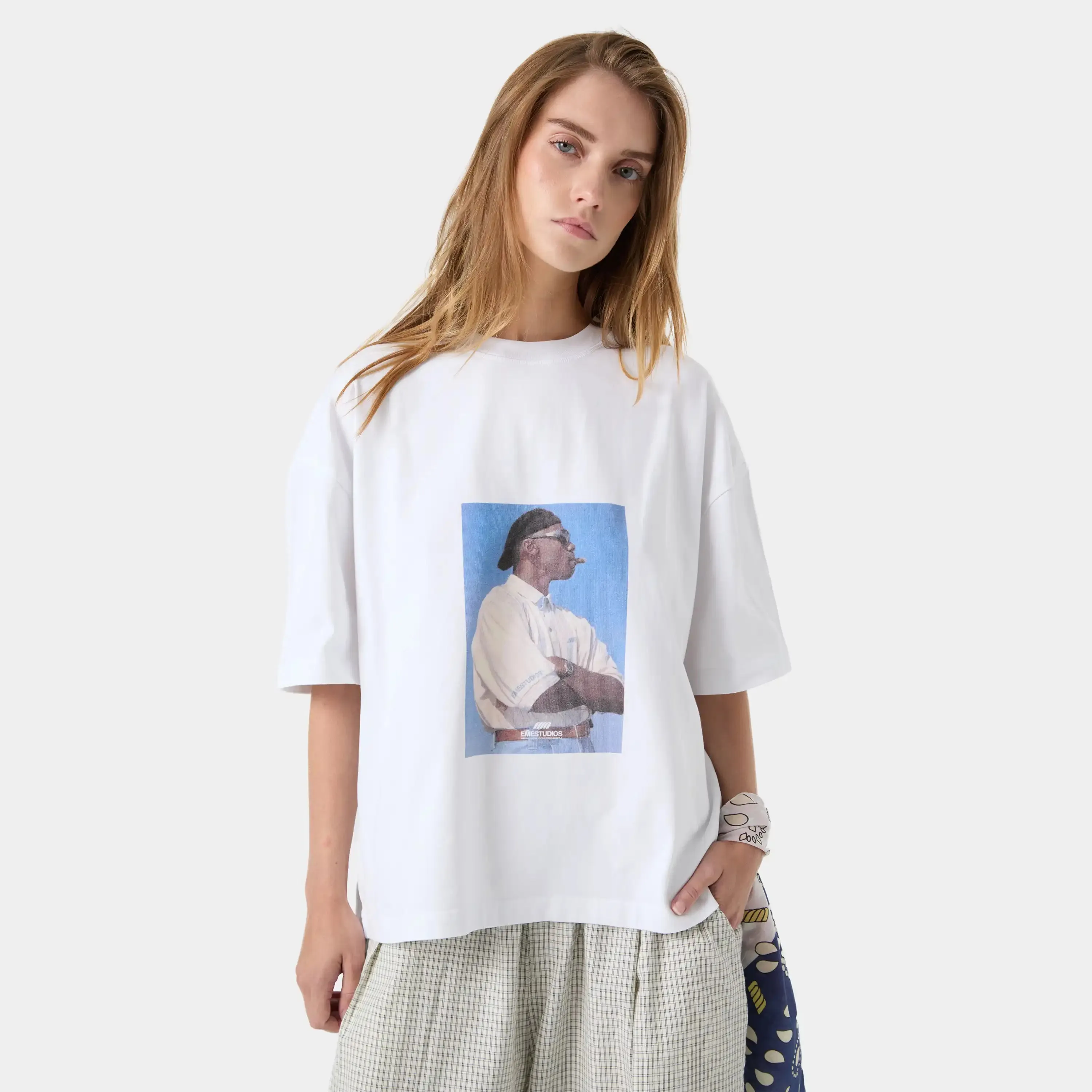 Jacky Pearl Oversized Tee sold by EME STUDIOS product image thumbnail 2