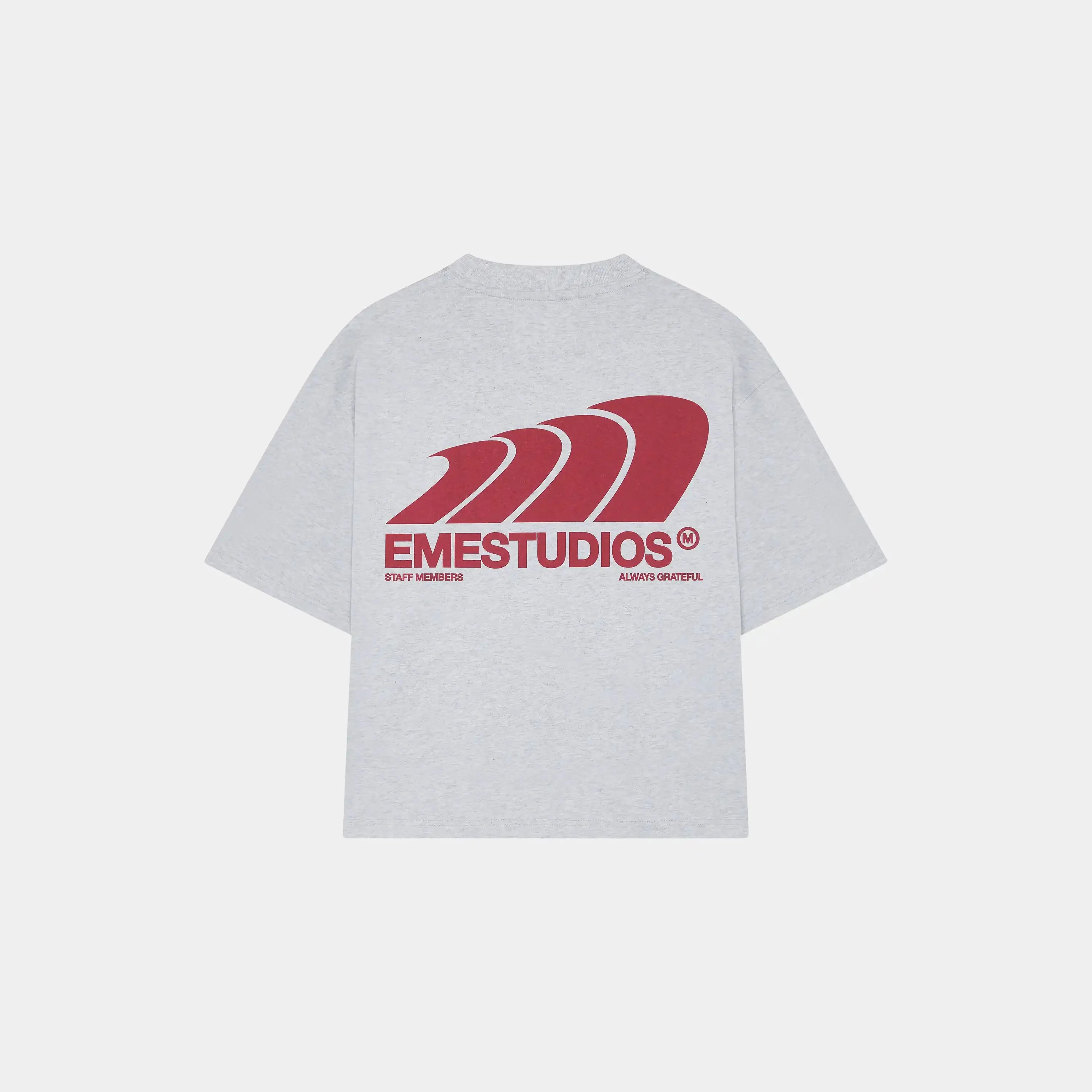 Bridge Heather Grey Tee sold by EME STUDIOS
