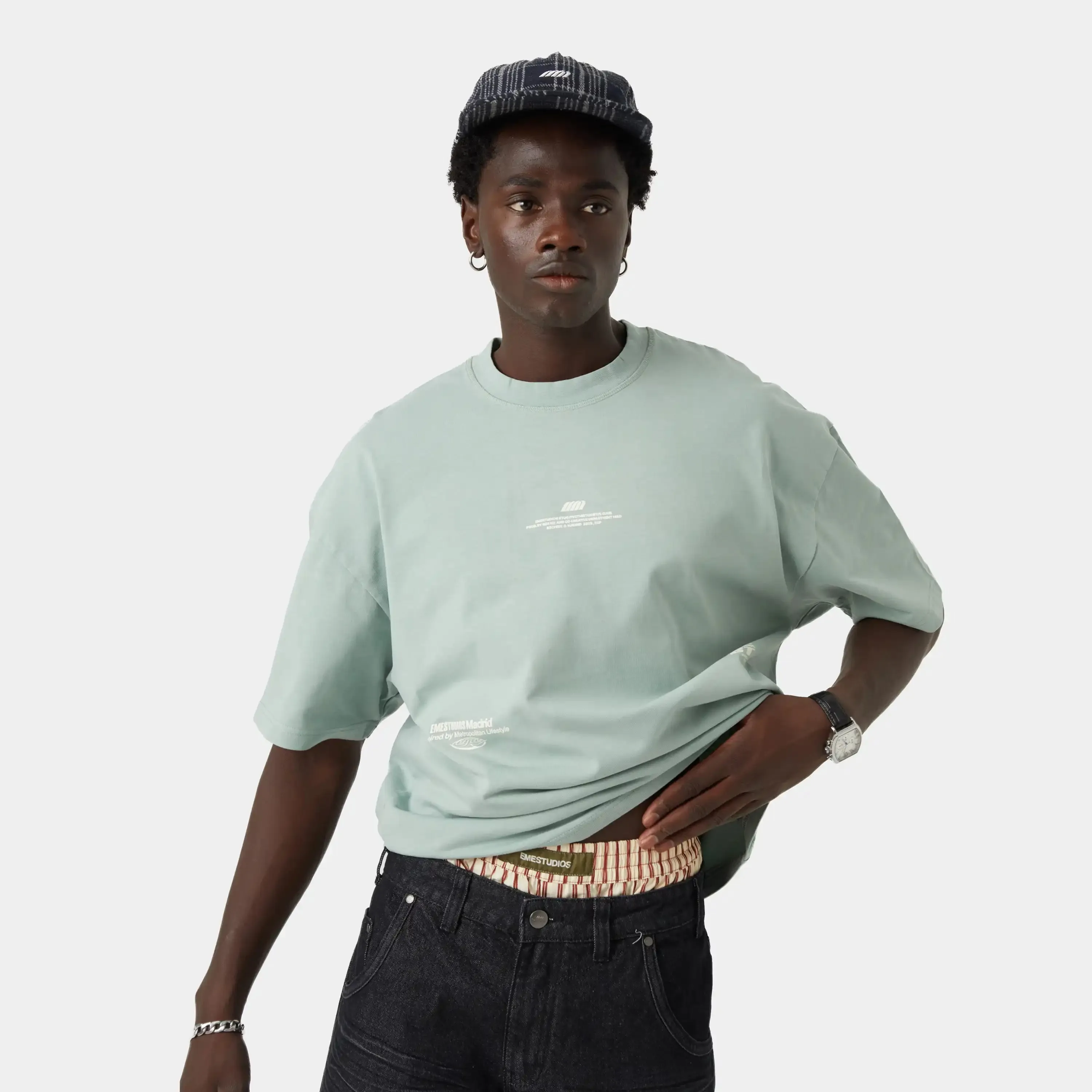 Metropolitan Milieu Oversized Tee sold by EME STUDIOS product image thumbnail 2