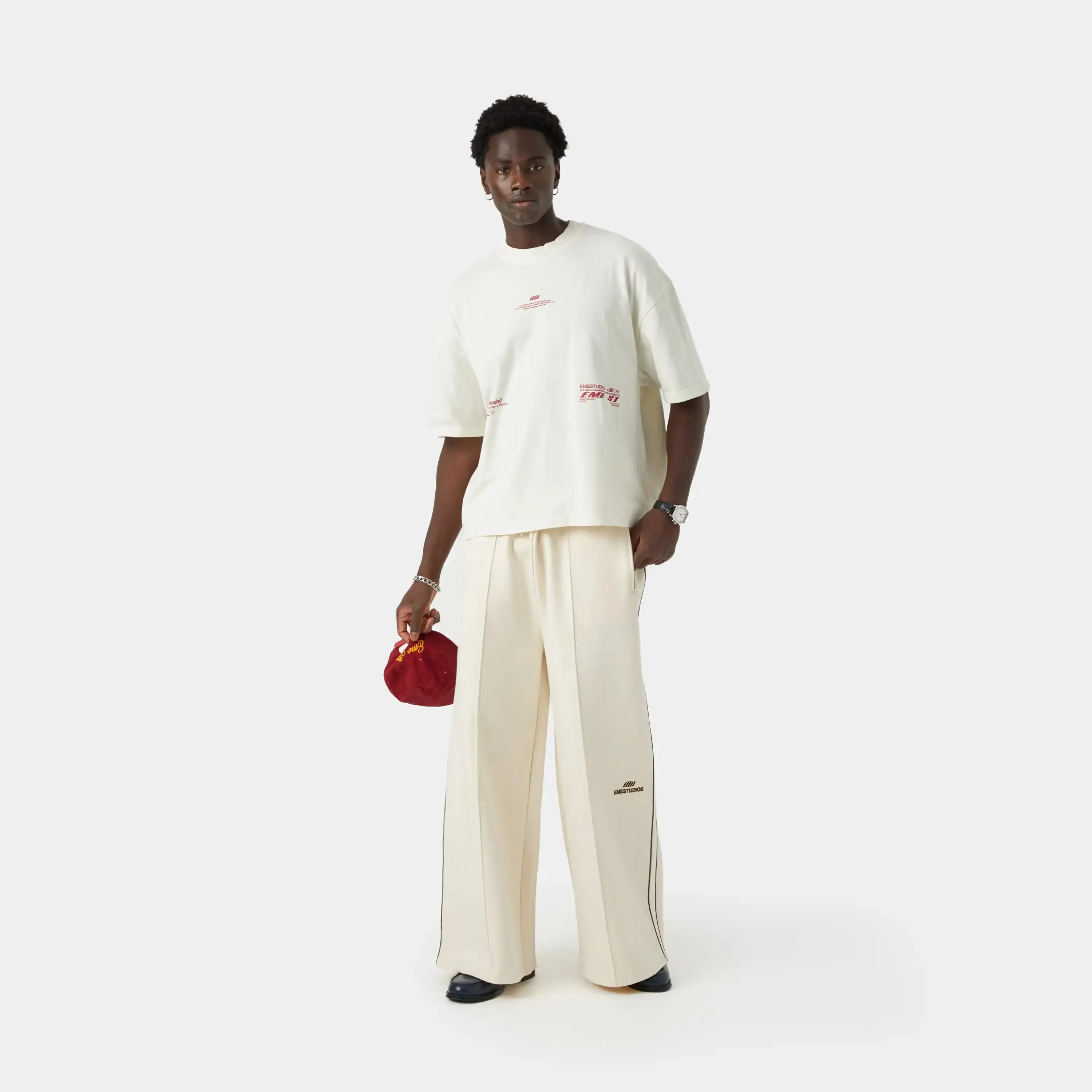 Metropolitan Off Sand Oversized Tee sold by EME STUDIOS product image thumbnail 5