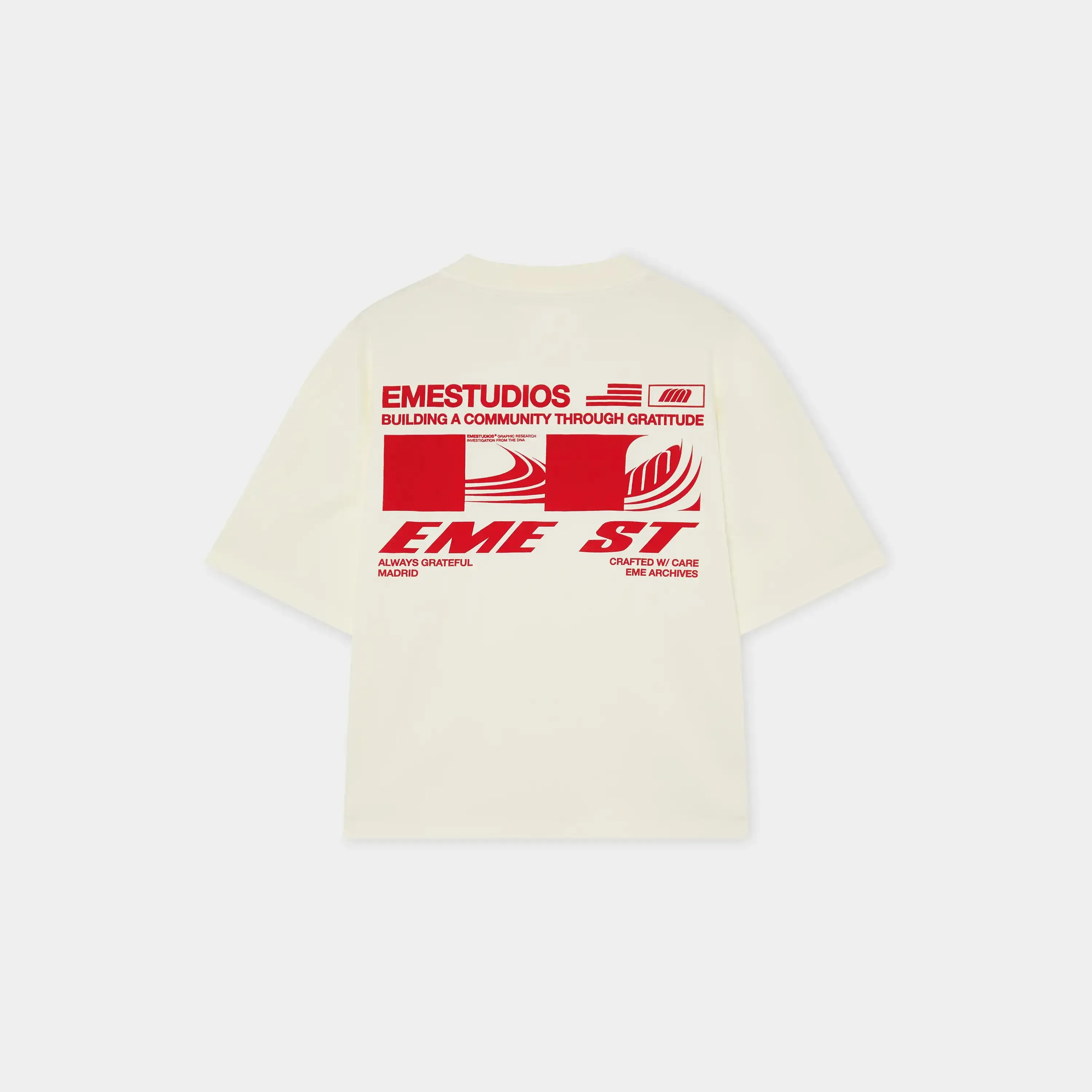 Metropolitan Off Sand Oversized Tee sold by EME STUDIOS