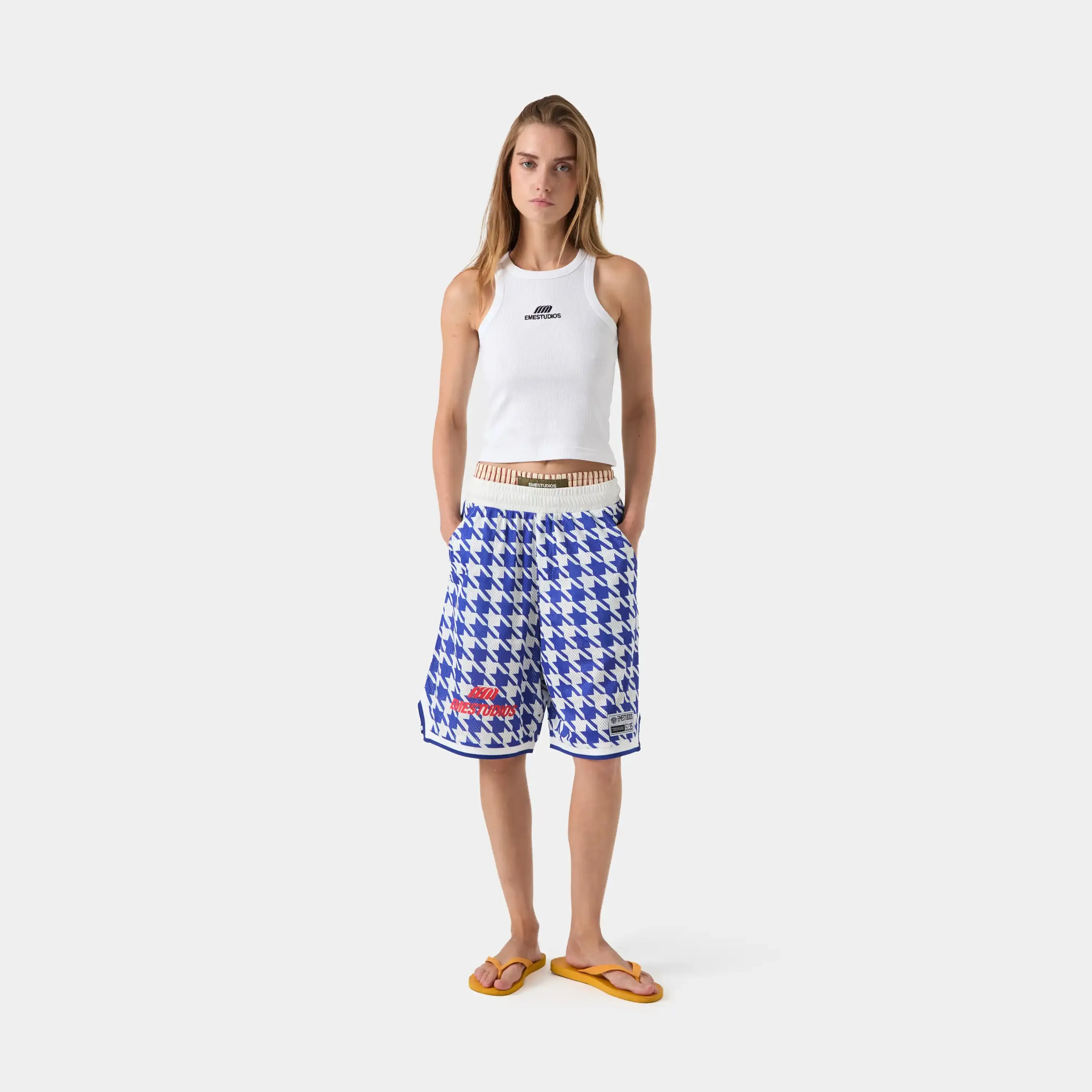 Mesh Navy Short sold by EME STUDIOS product image thumbnail 5