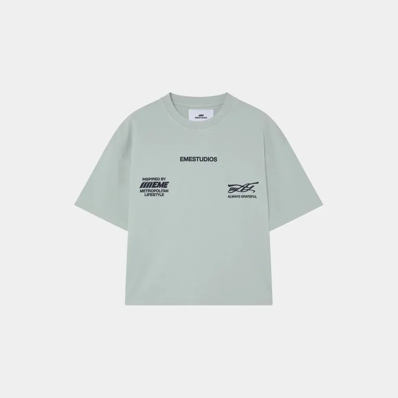 Zephyr Heather Grey Oversized Tee sold by EME STUDIOS