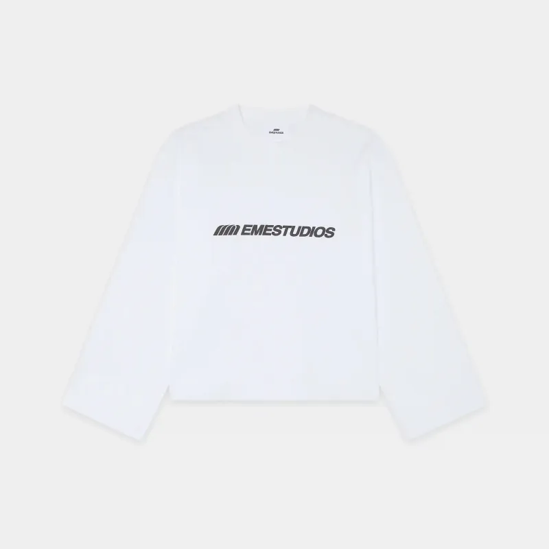 Metro White Long Sleeve sold by EME STUDIOS