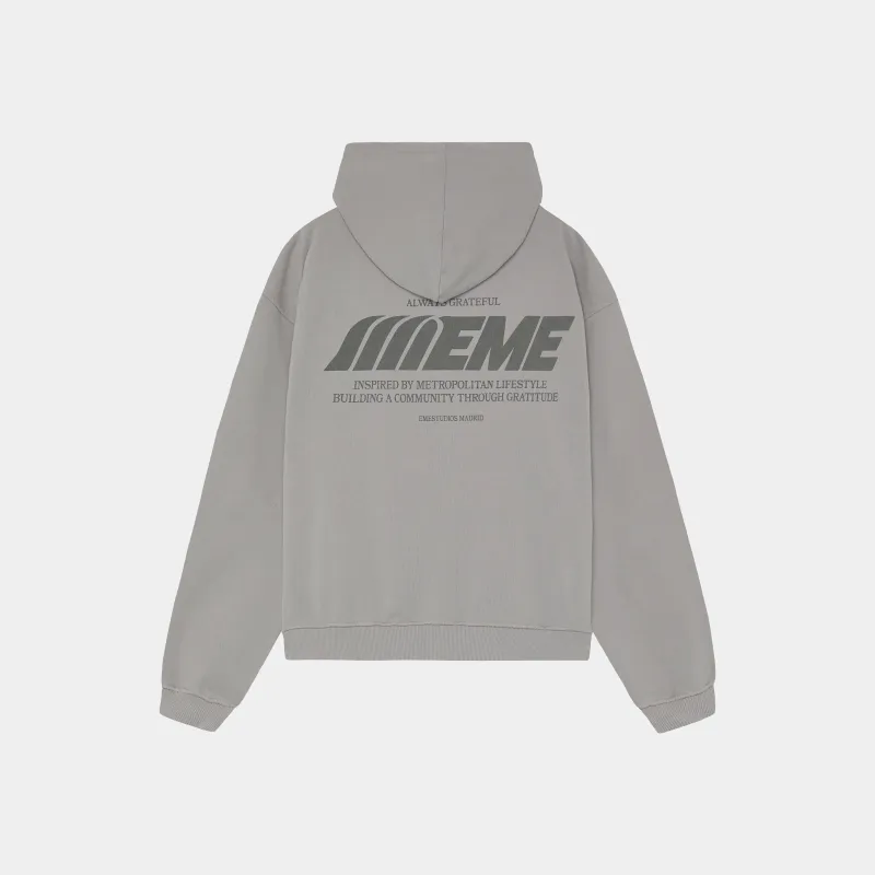 Builder Metal Oversized Hoodie sold by EME STUDIOS