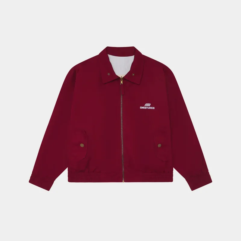 Chulo G Burgundy Reverse Jacket sold by EME STUDIOS