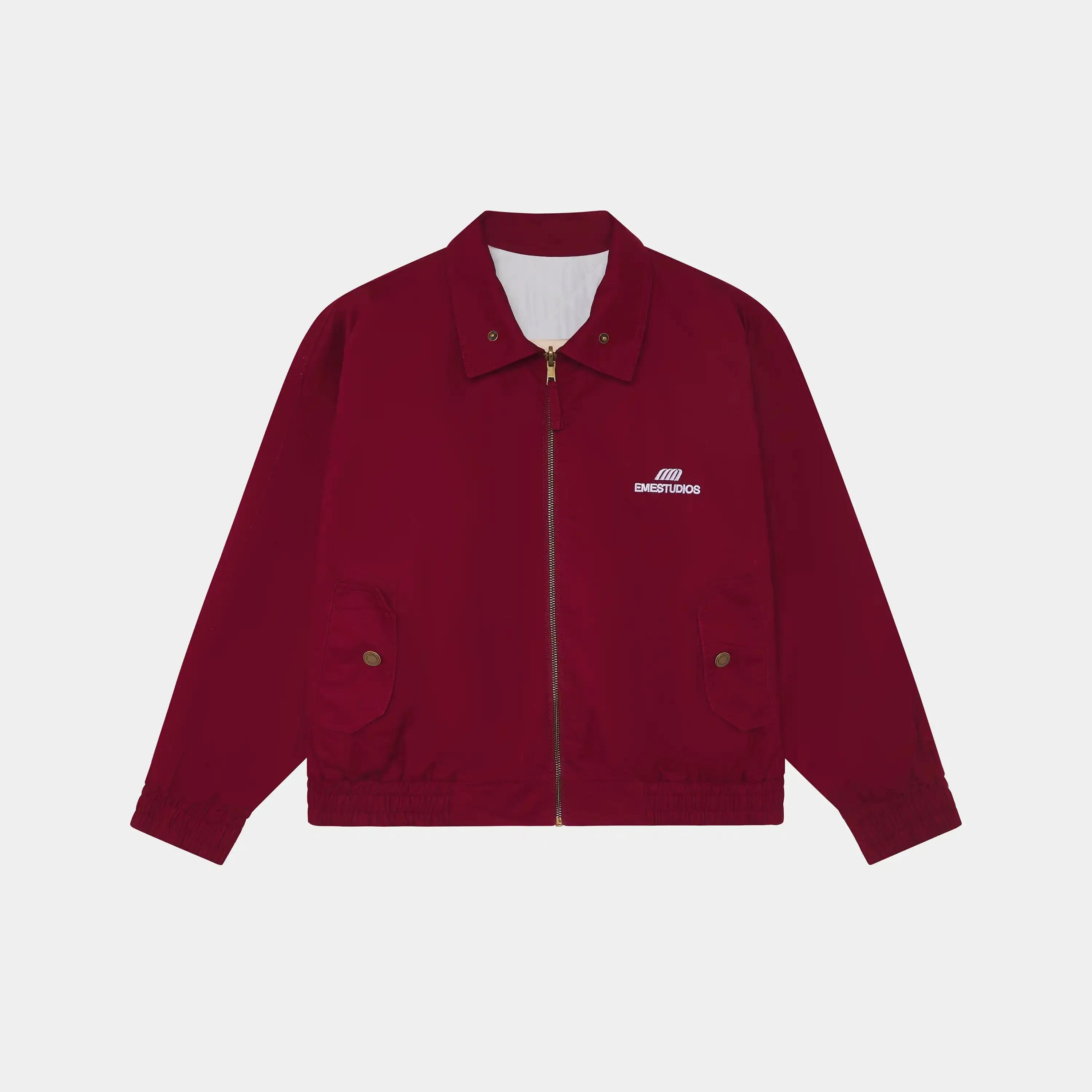 Chulo G Burgundy Reverse Jacket sold by EME STUDIOS