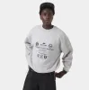 Chancellor Heather Grey Crewneck sold by EME STUDIOS