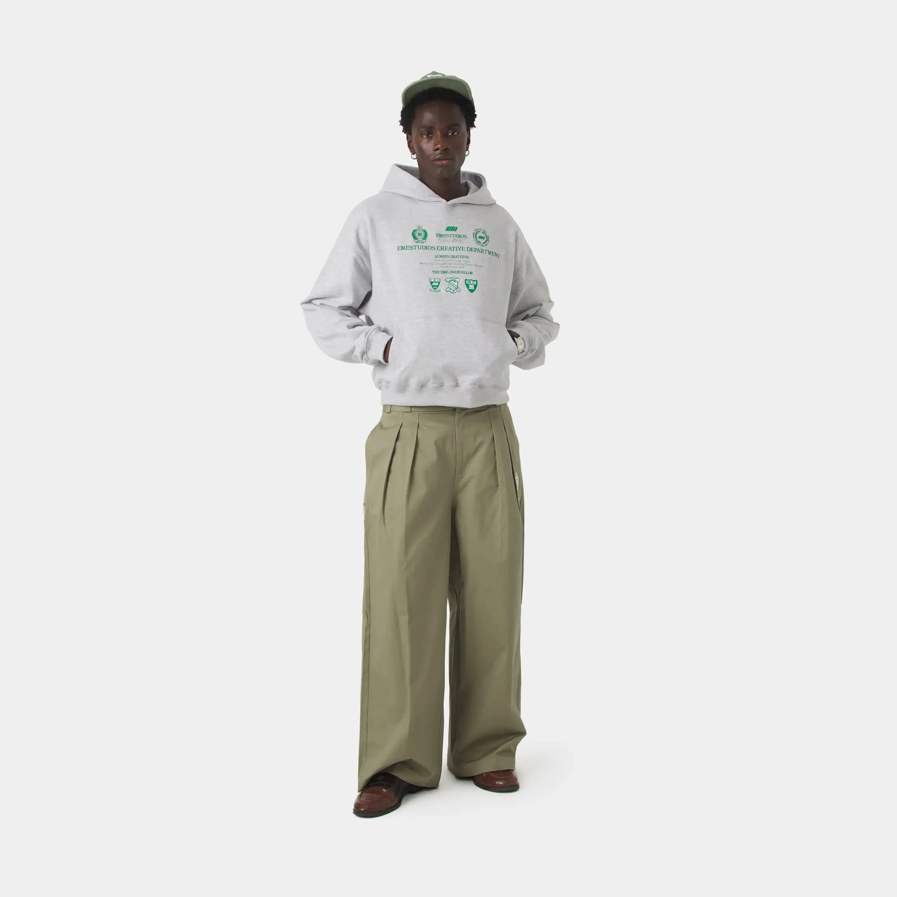 Chancellor Grey Oversized Hoodie sold by EME STUDIOS product image thumbnail 4