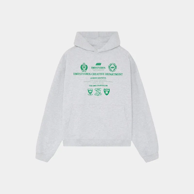 Chancellor Grey Oversized Hoodie sold by EME STUDIOS