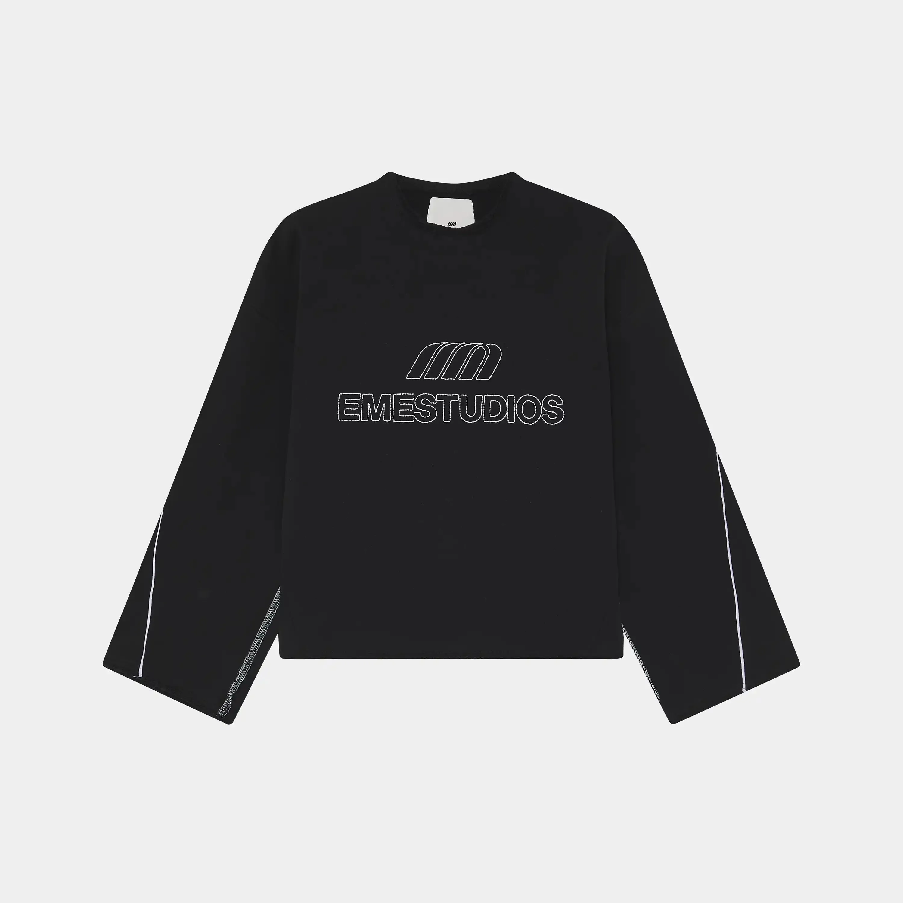 AFK Black Crewneck sold by EME STUDIOS