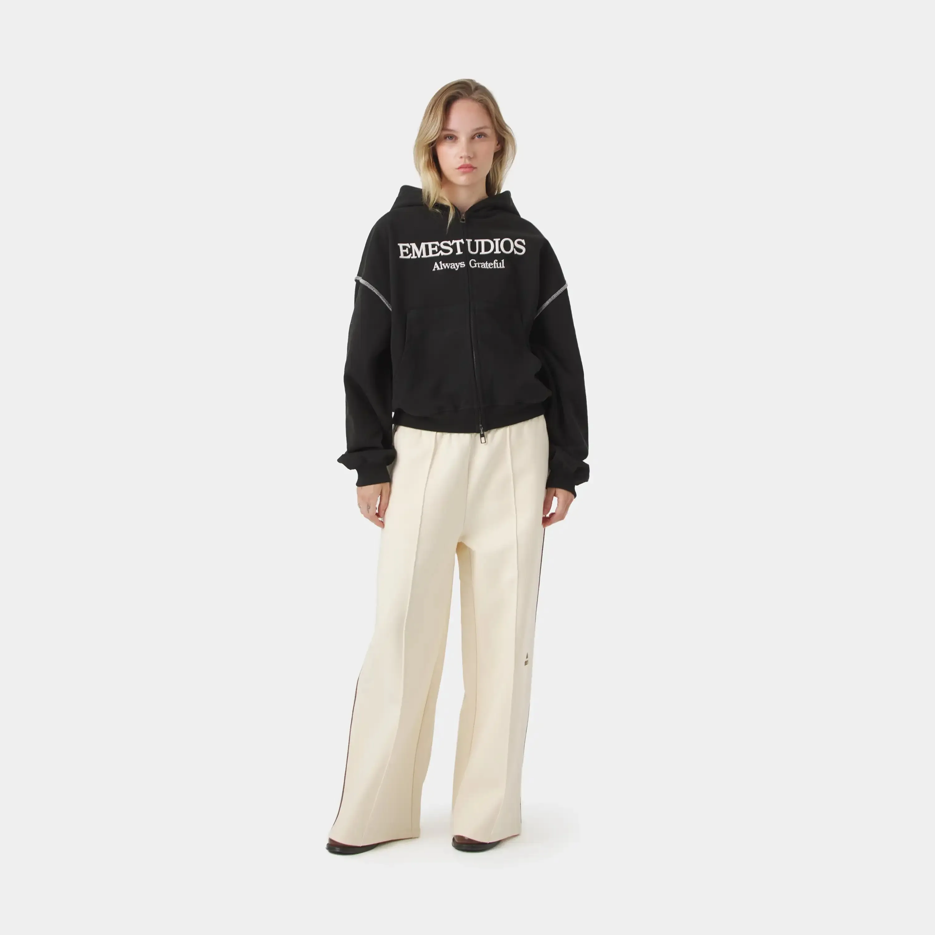 Capri Shadow Full Zip sold by EME STUDIOS product image thumbnail 5