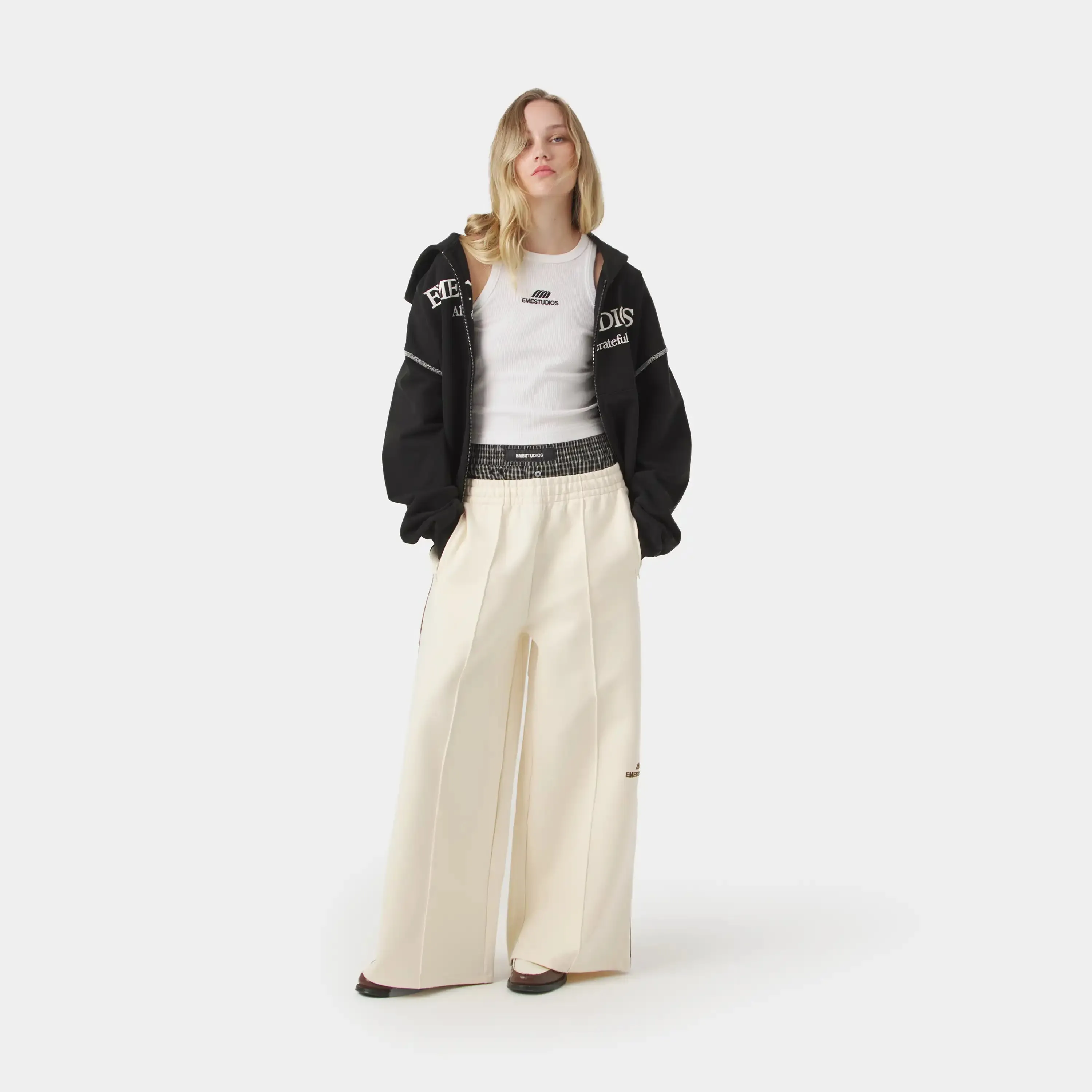 Somm Off Sand Baggy Sweatpants sold by EME STUDIOS product image thumbnail 2