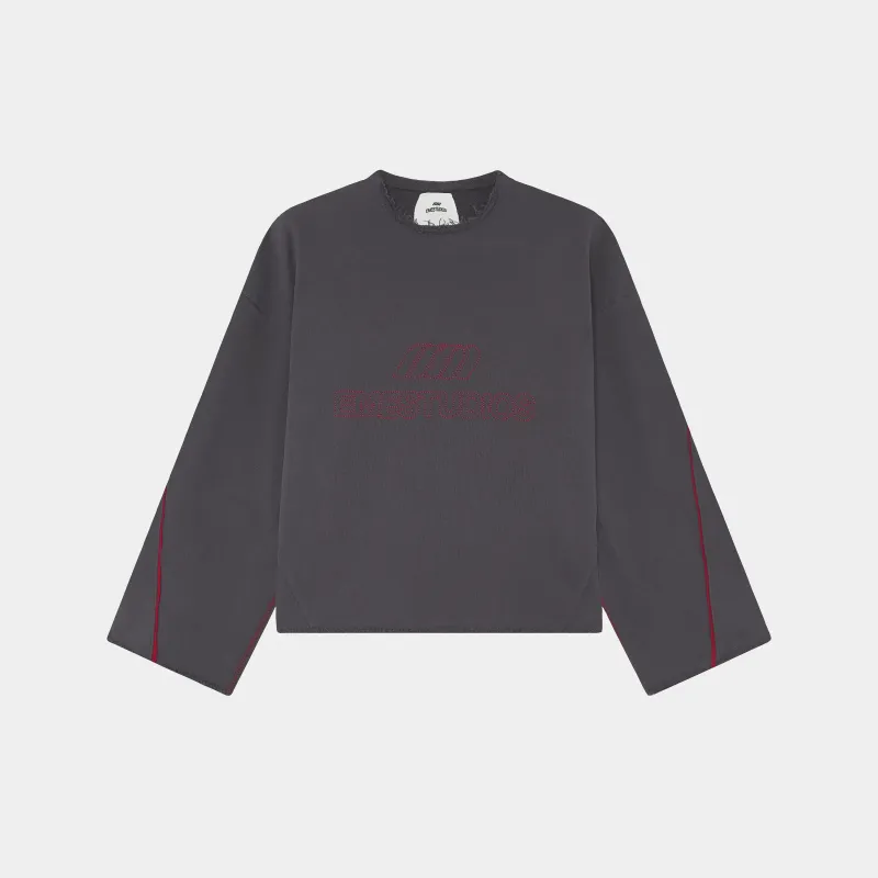 AFK Indigo Crewneck sold by EME STUDIOS